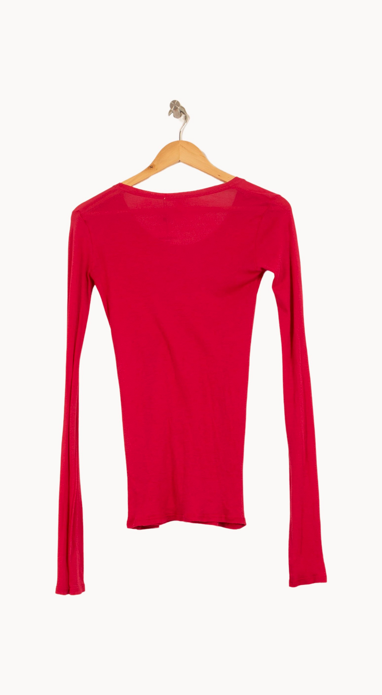 Tee-shirt Manches Longues Rose - Taille L/40