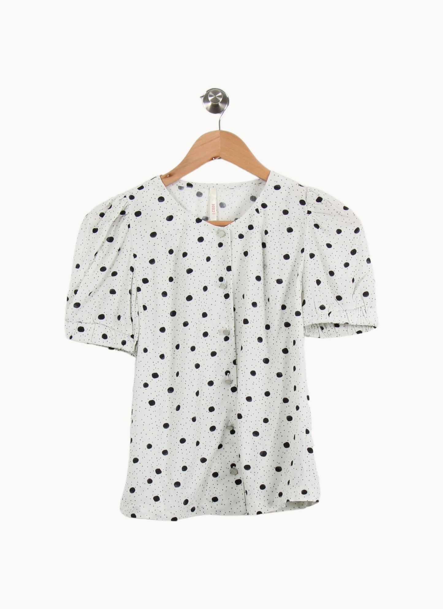 Blouse Blanche et Noire - Taille XS/34