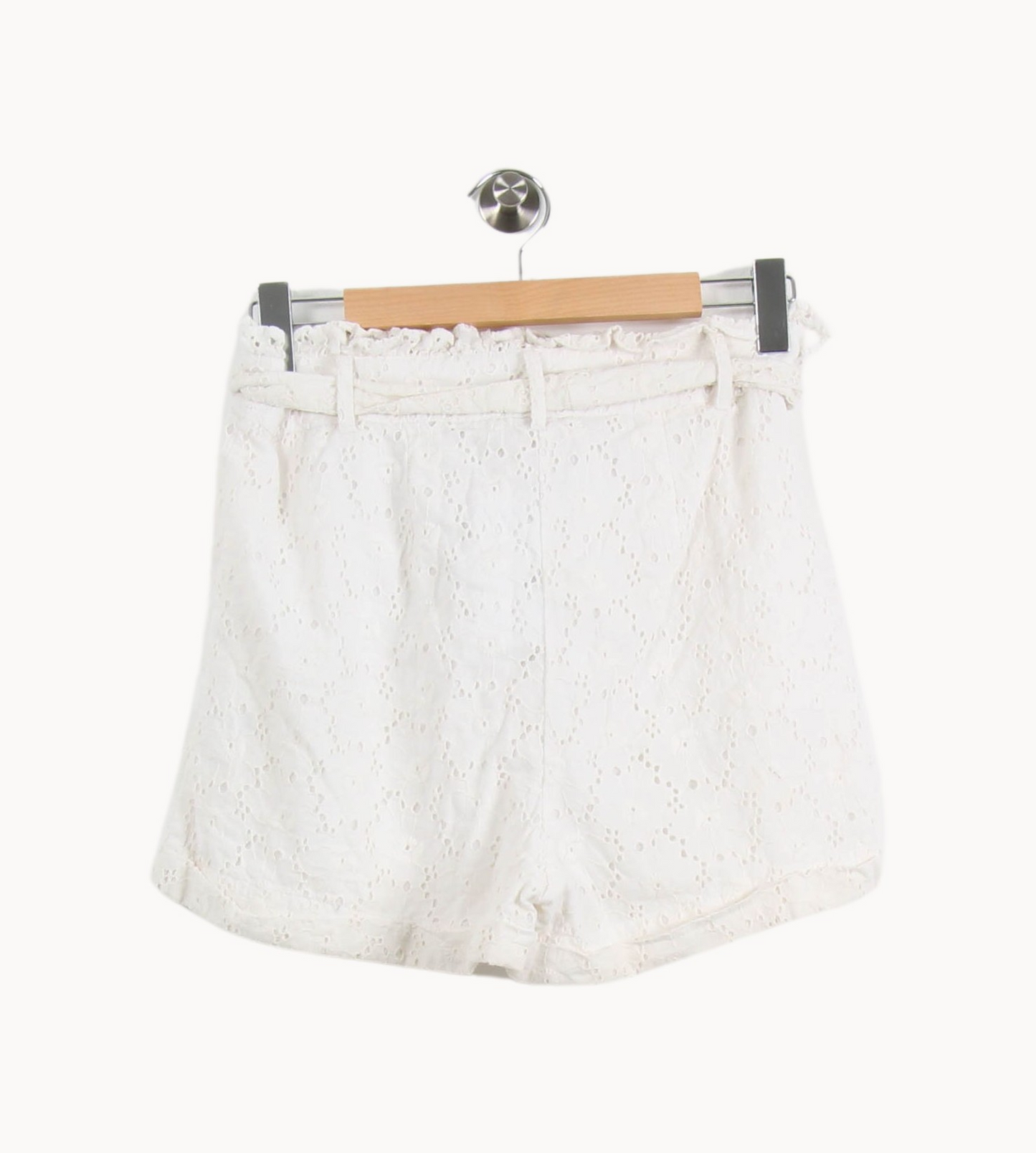 Short Dentelle Beige - Taille M/38