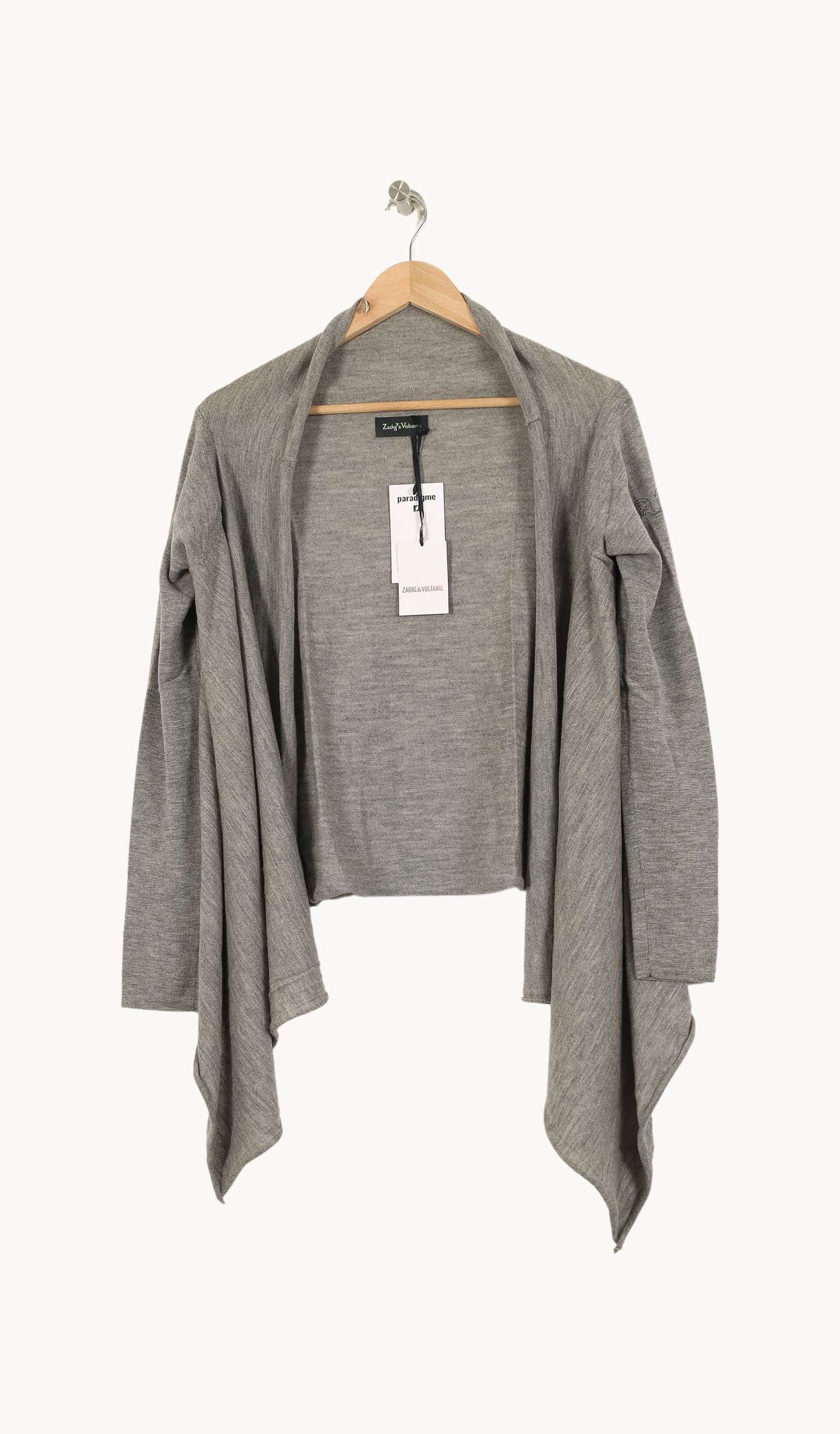 Cardigan Gris - Taille S/36