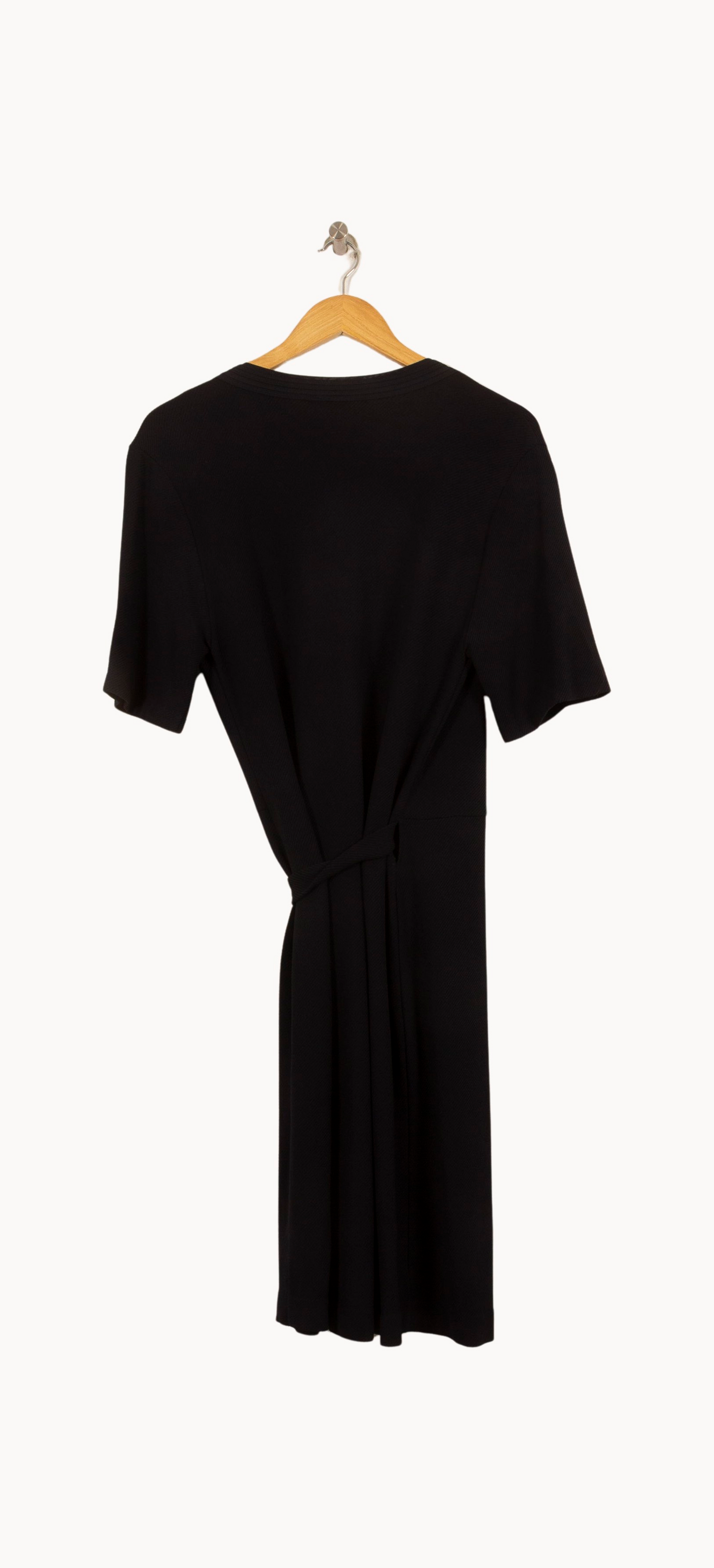 Robe portefeuille noire - Taille XS/34