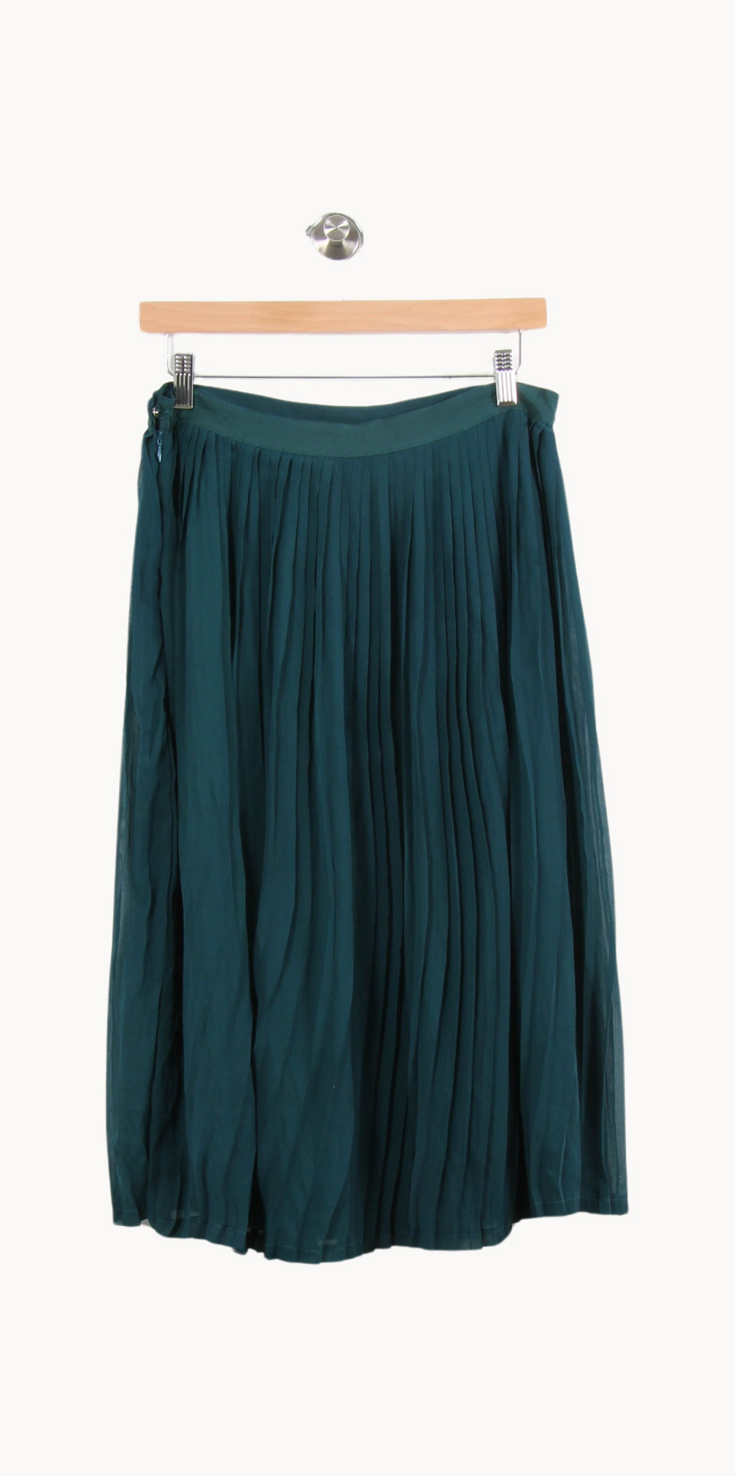 Jupe Plissée Verte - Taille L/40