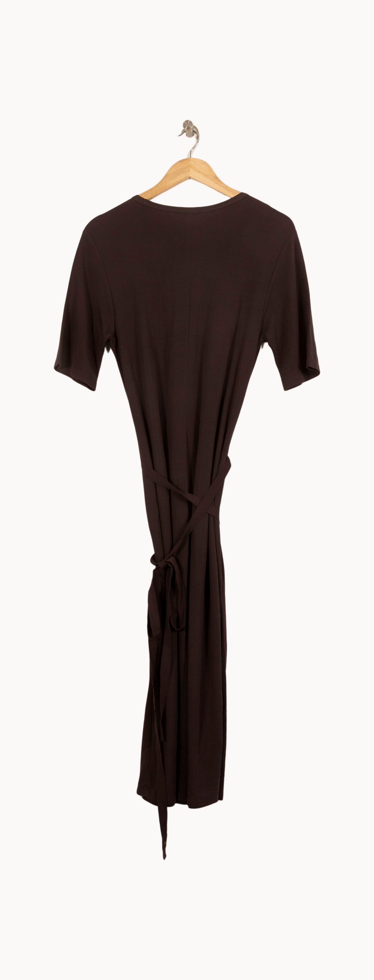 Robe Ceinturée Marron - Taille XS/34