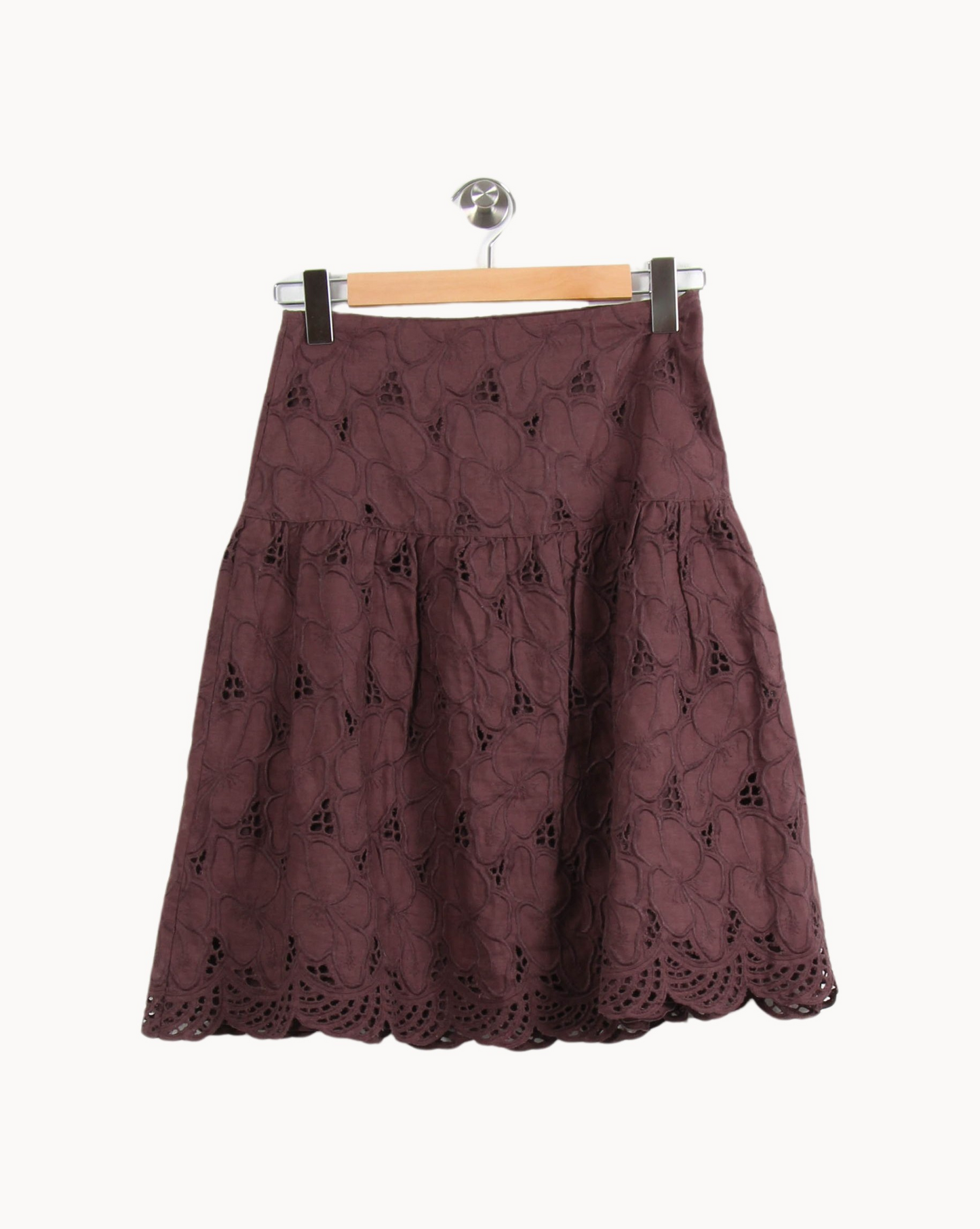 Jupe Courte Marron - Taille S/36