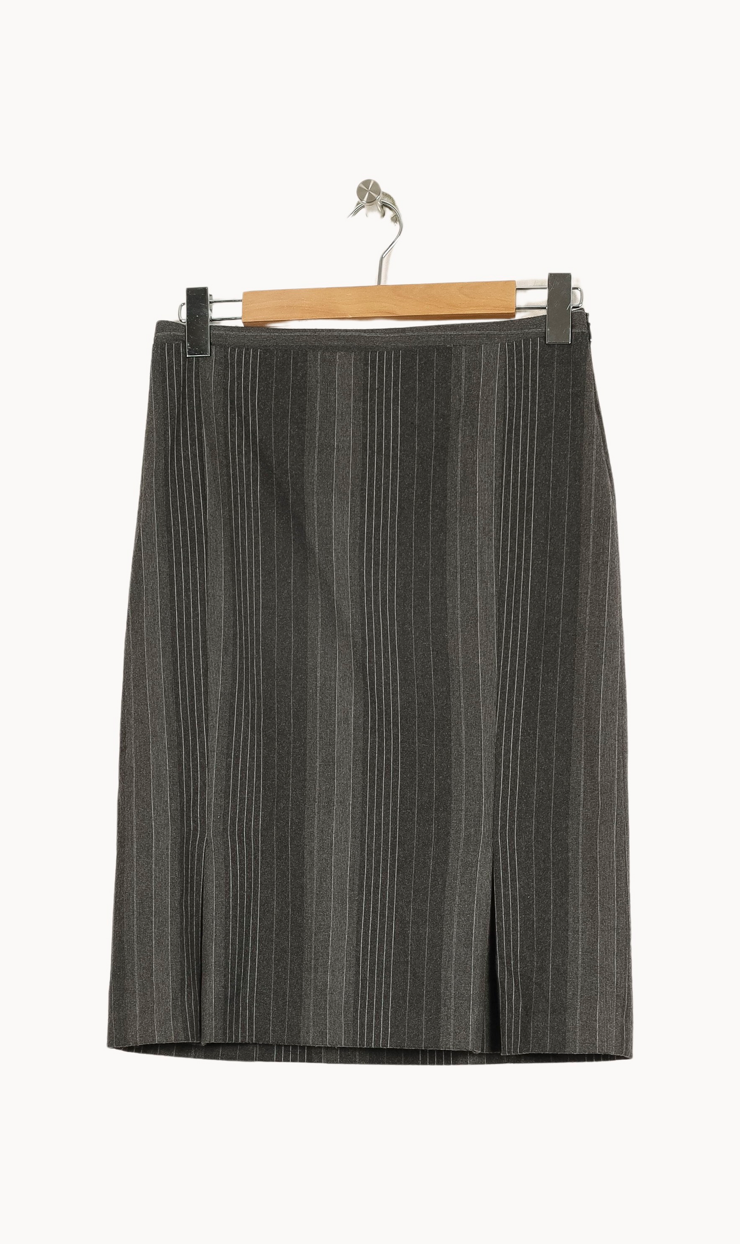 Jupe Droite Grise - Taille M/38