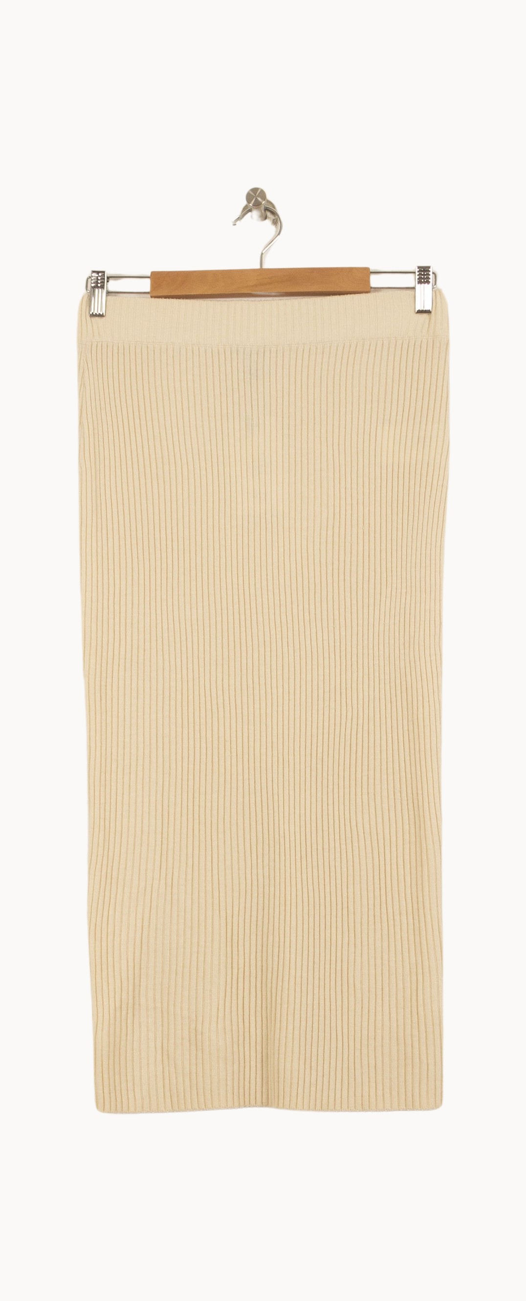 Jupe Crayon Beige - Taille L/40