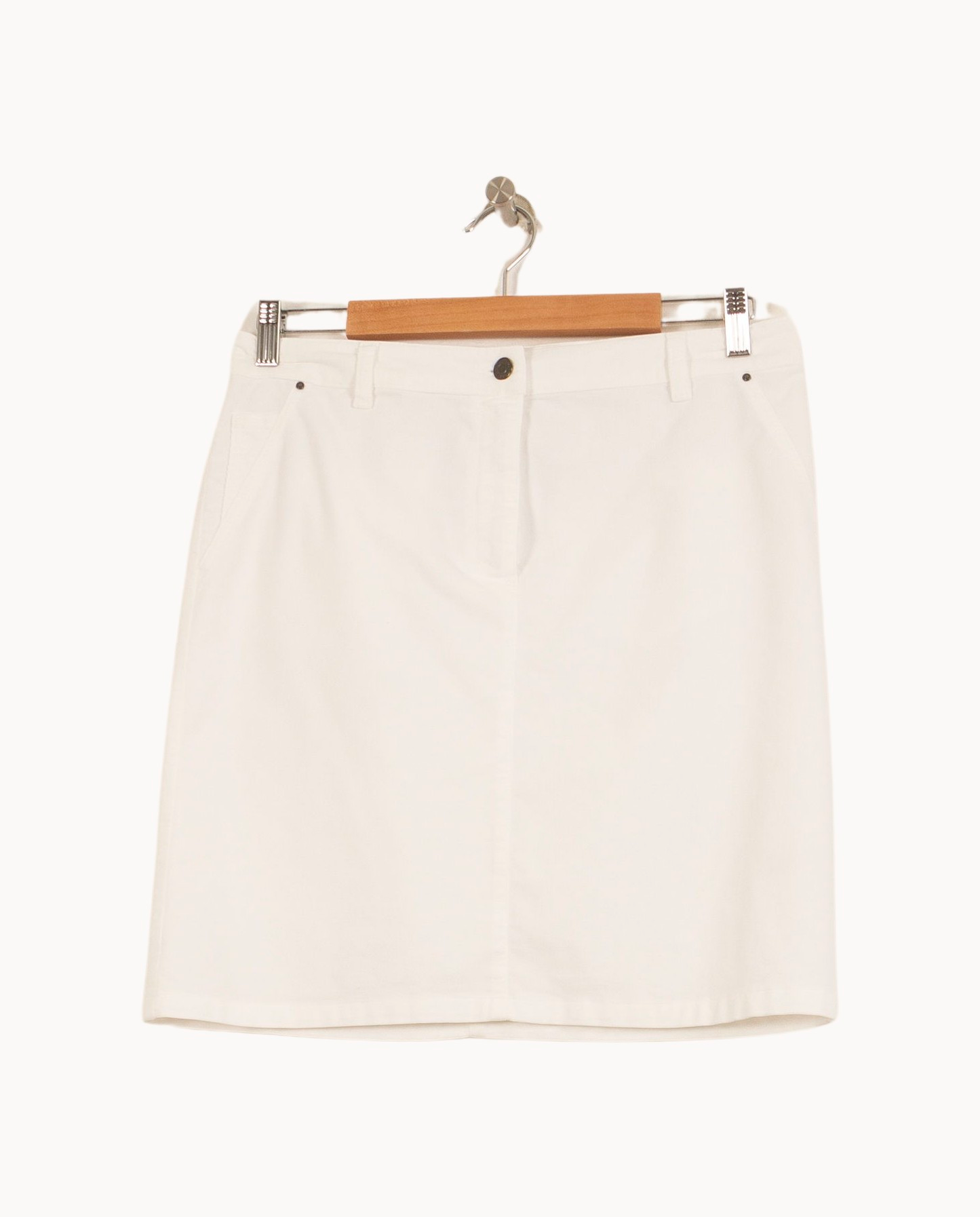 Jupe Courte Blanche - Taille XL/42