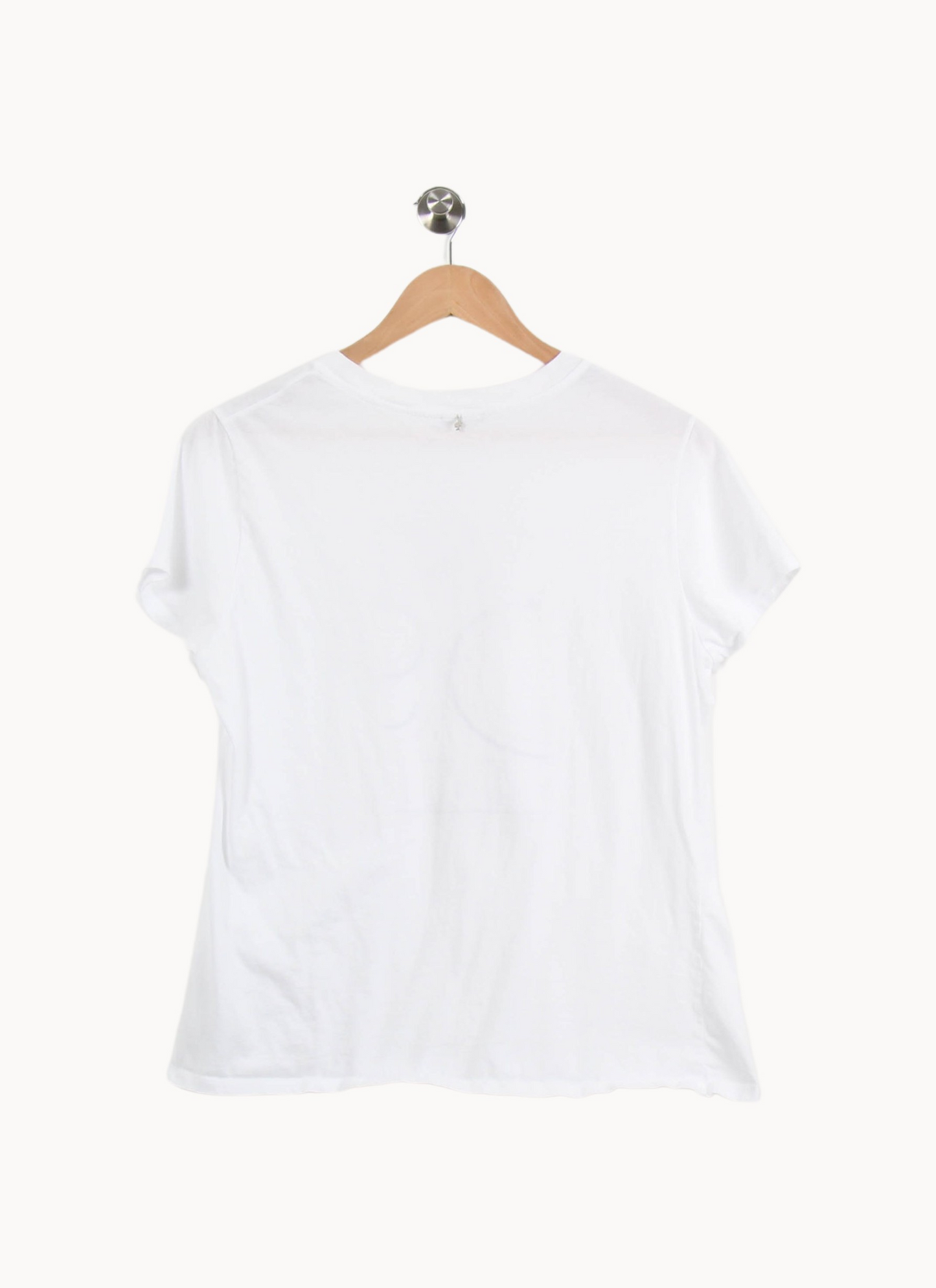 T-shirt blanc à motifs - Taille XL/42