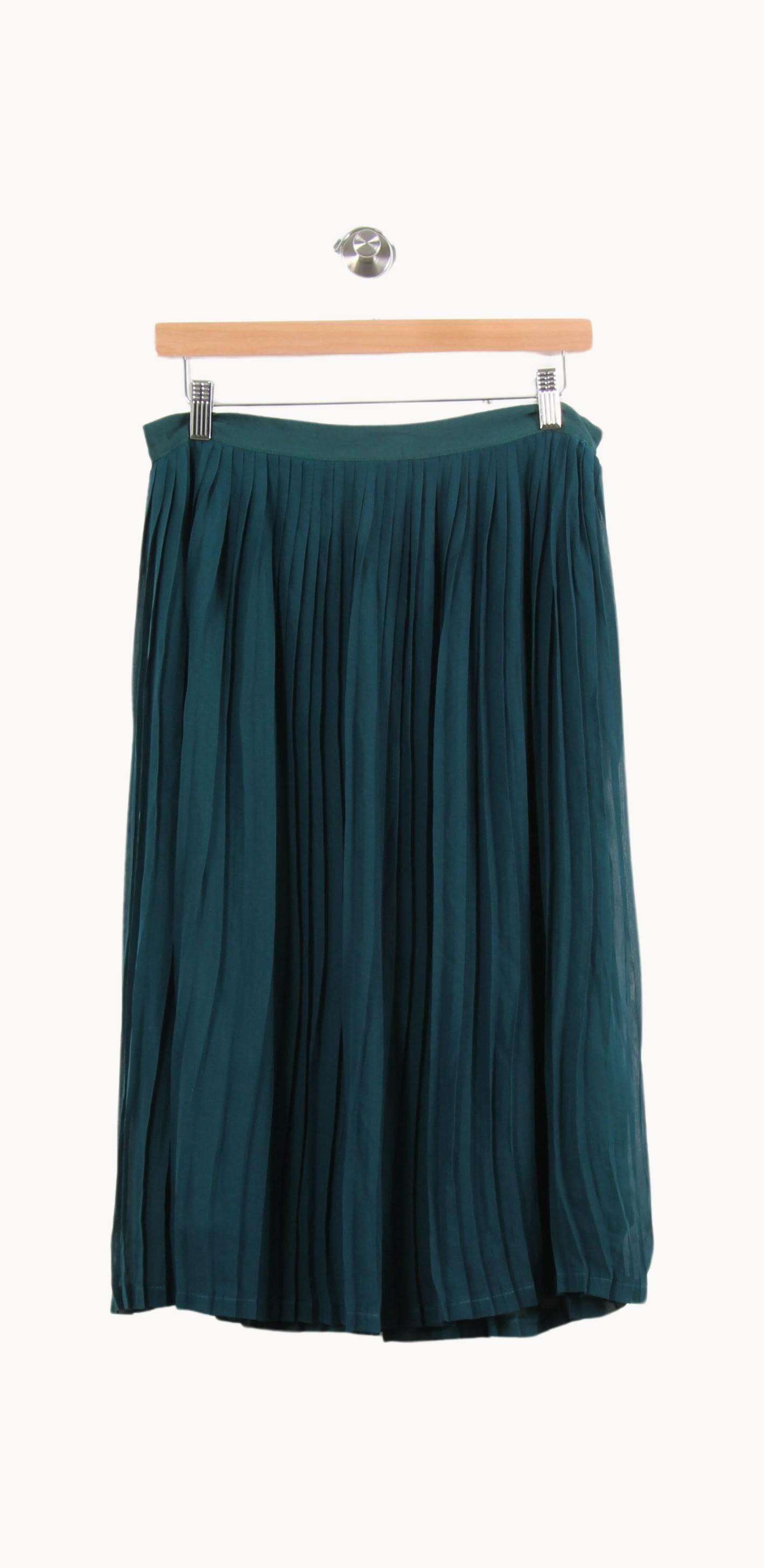 Jupe Plissée Verte - Taille L/40