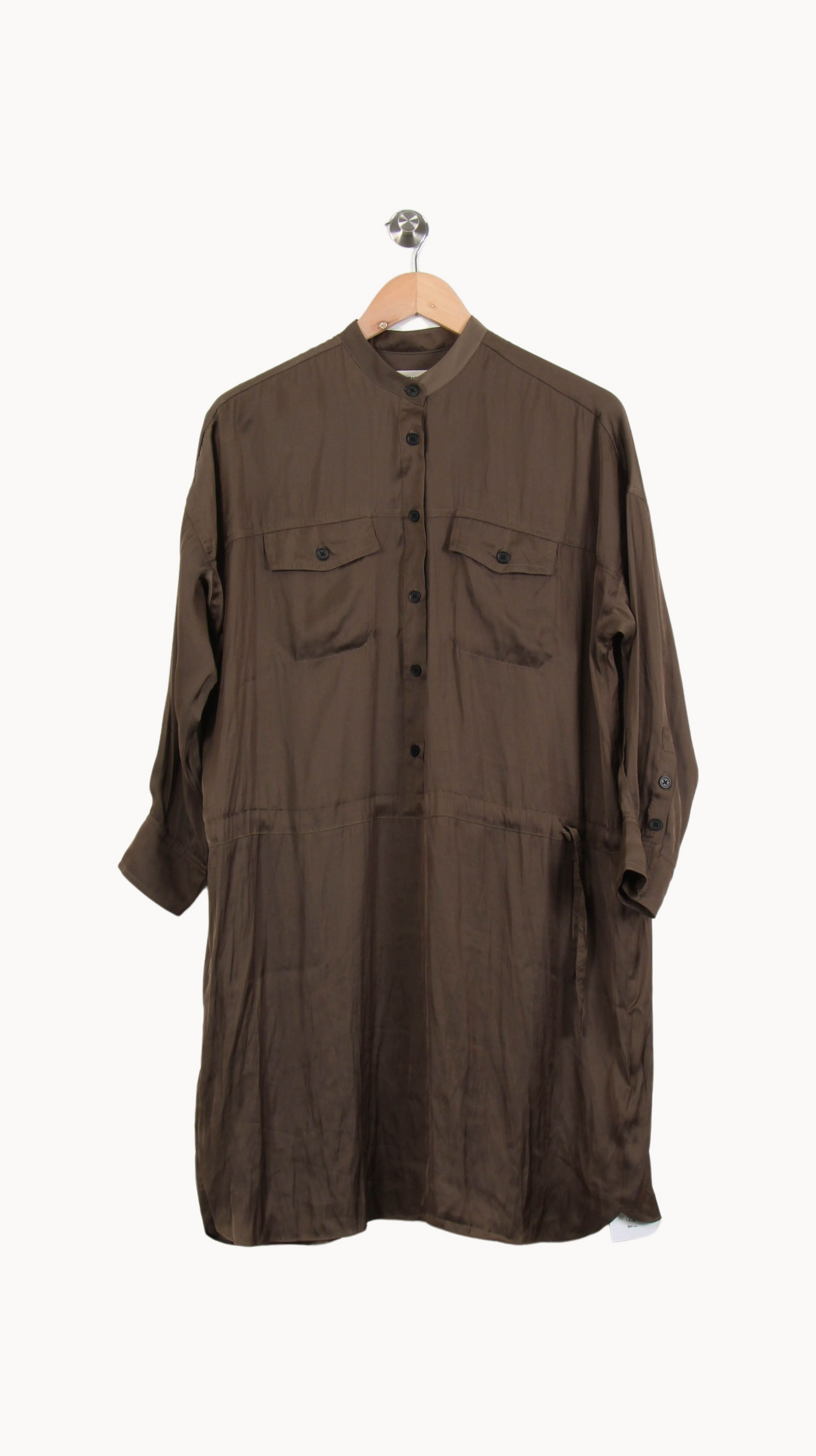 Robe Chemise Marron - Taille S/36