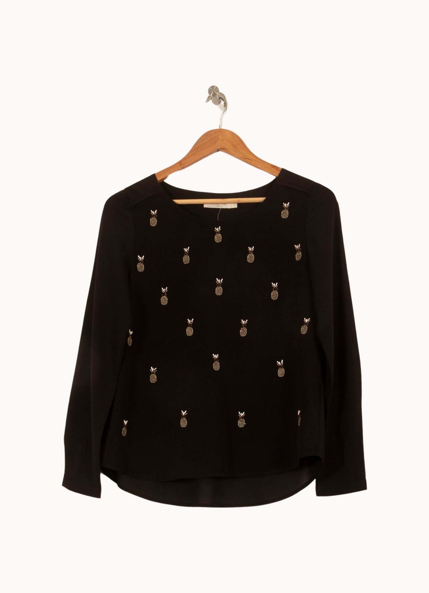 Blouse Noire - Taille S/36