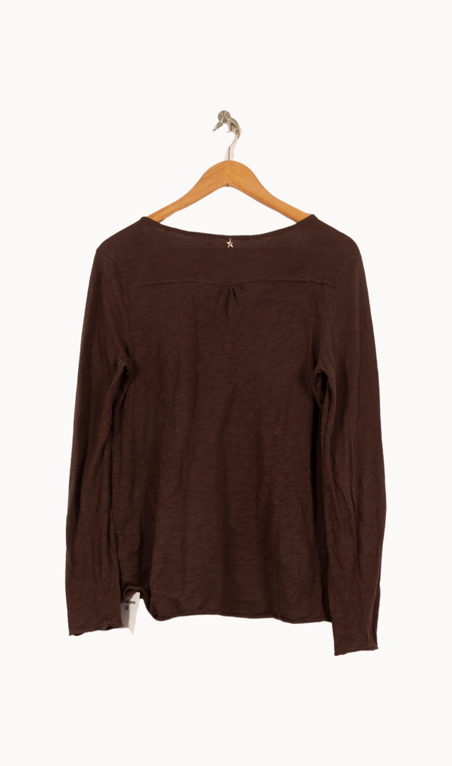Tee-shirt Marron - Taille L/40