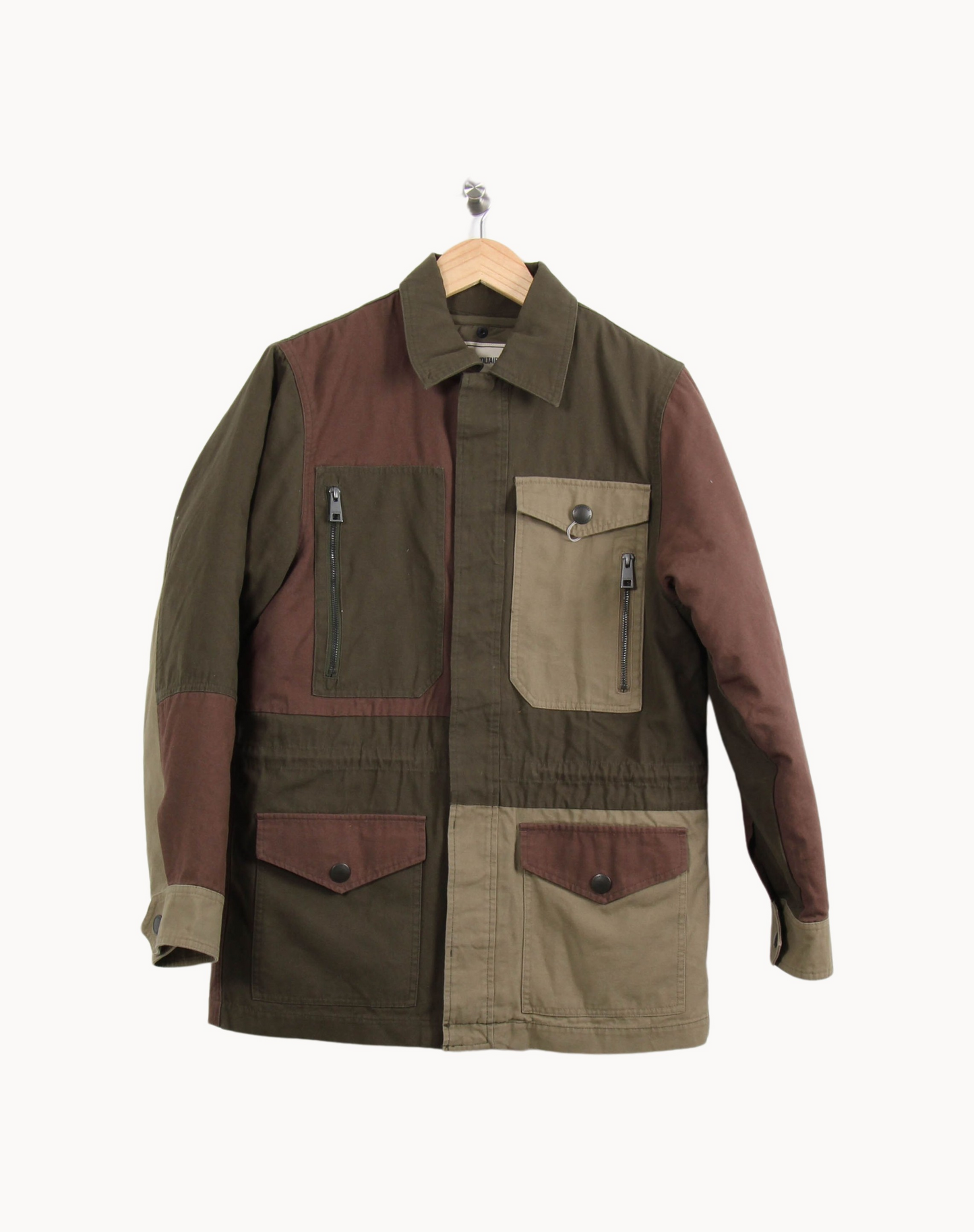 Veste Verte et Marron - Taille S/36