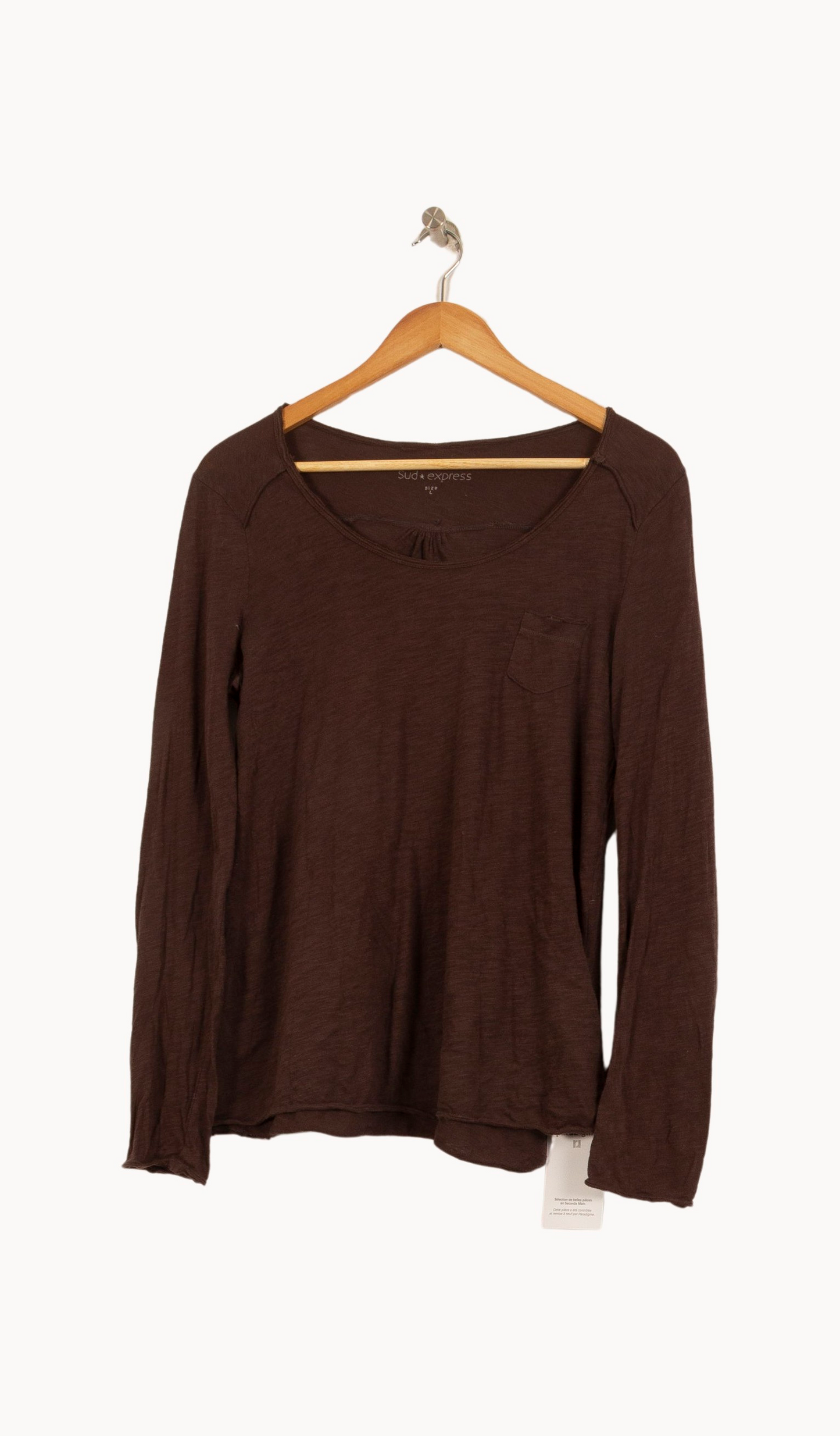 Tee-shirt Marron - Taille L/40