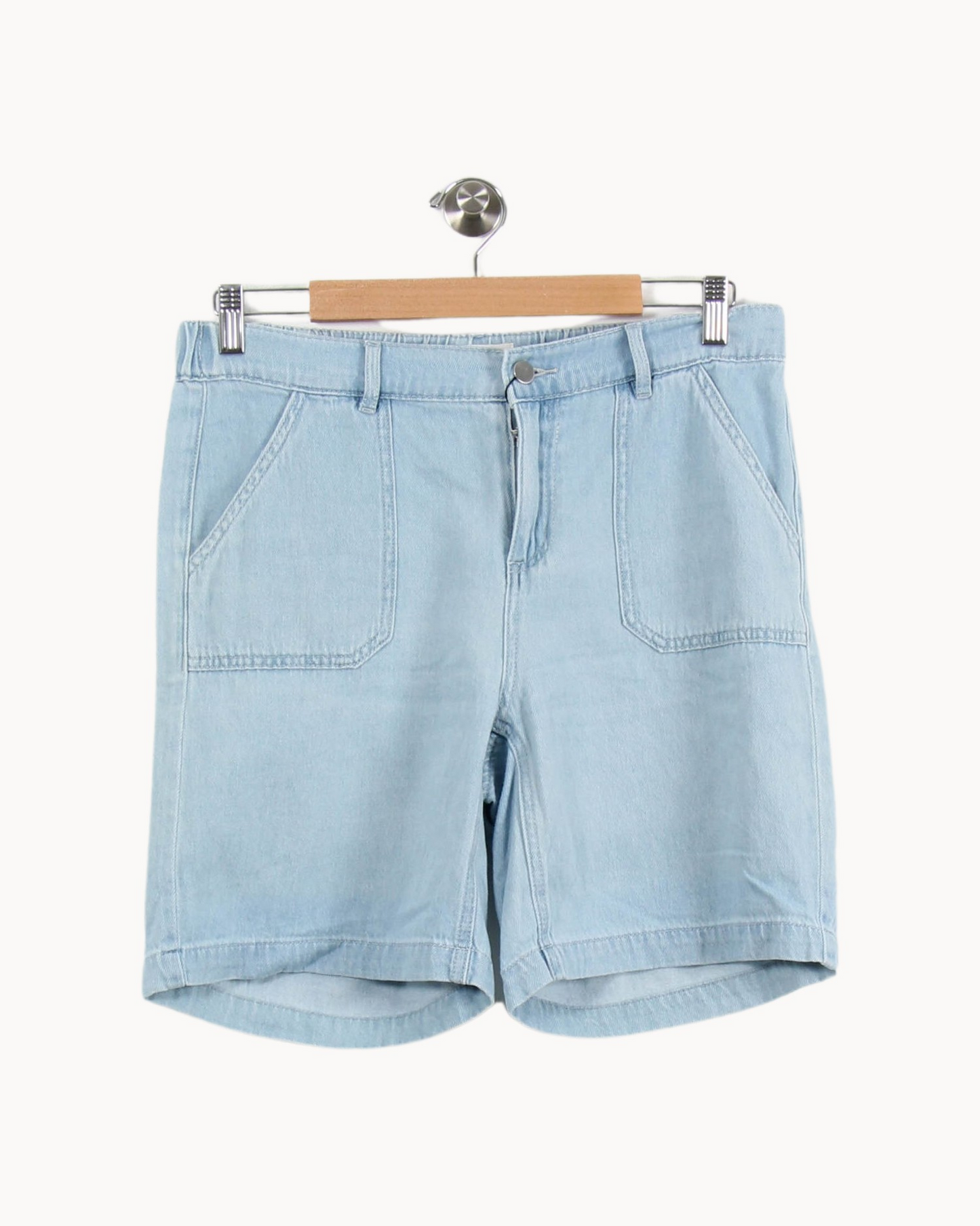 Short Bleu Clair - Taille L/40