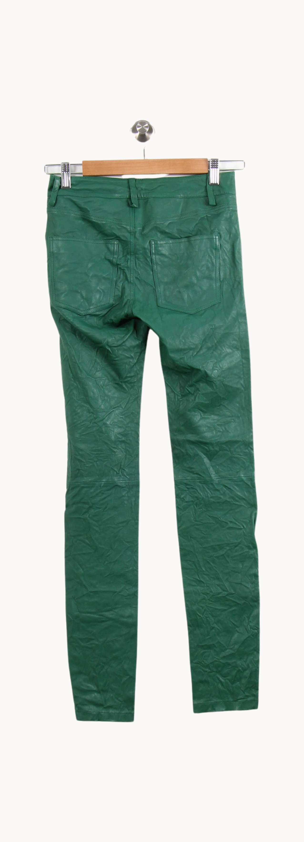 Pantalon Droit Vert - Taille XS/34