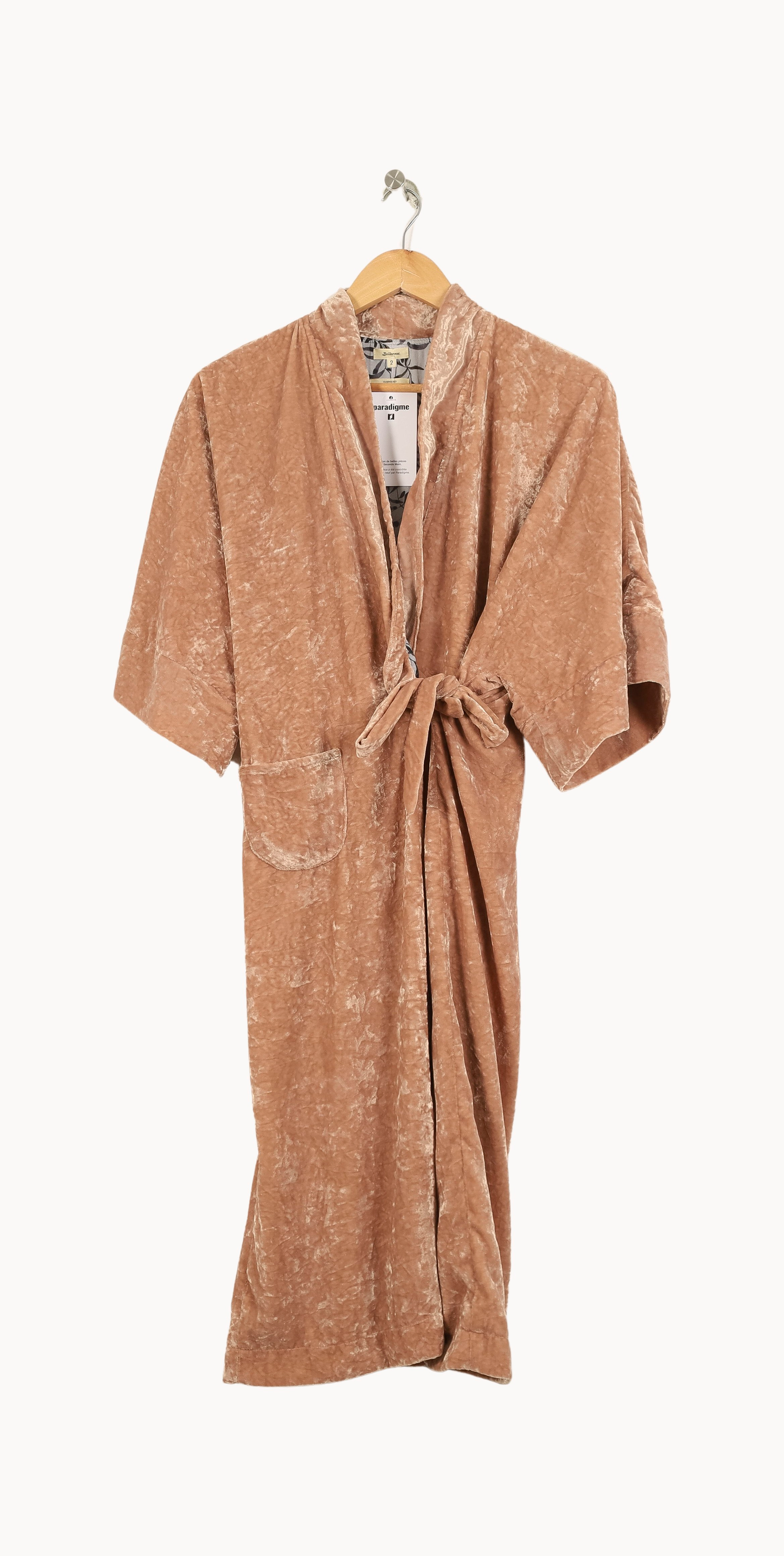 Peignoir Rose - Taille M/38