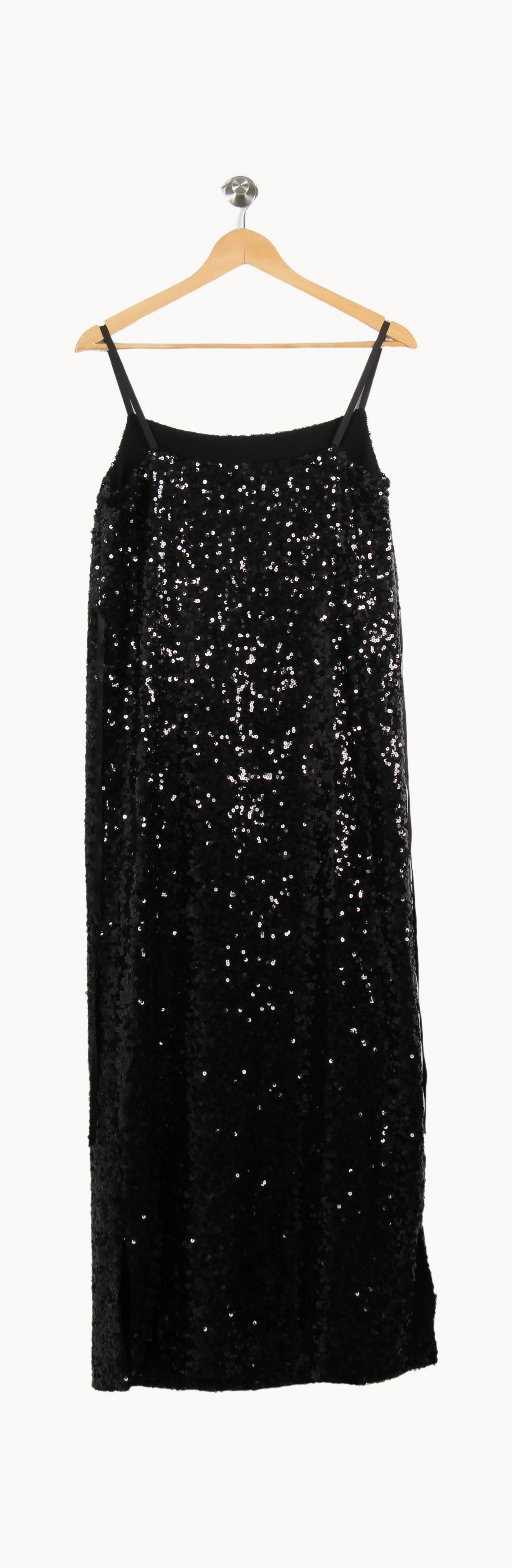 Robe à Paillettes Noire - Taille S/36