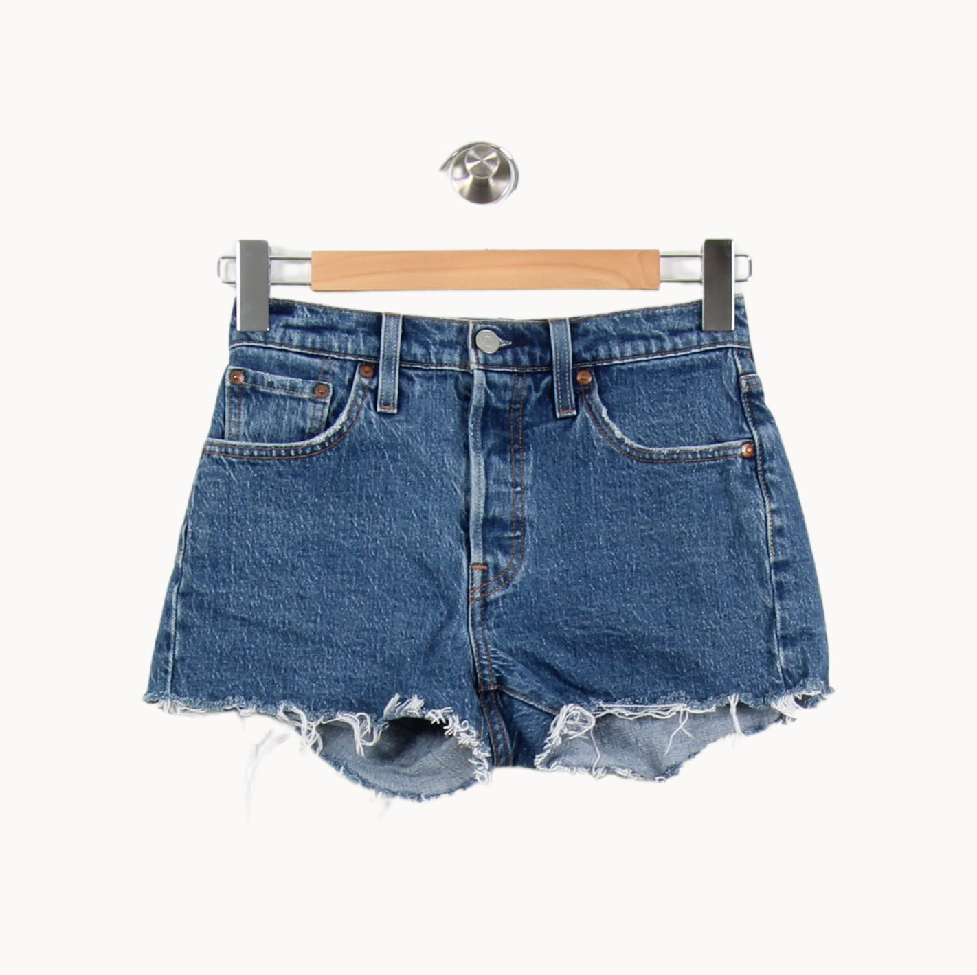 Short en Jean Bleu - Taille XS/34