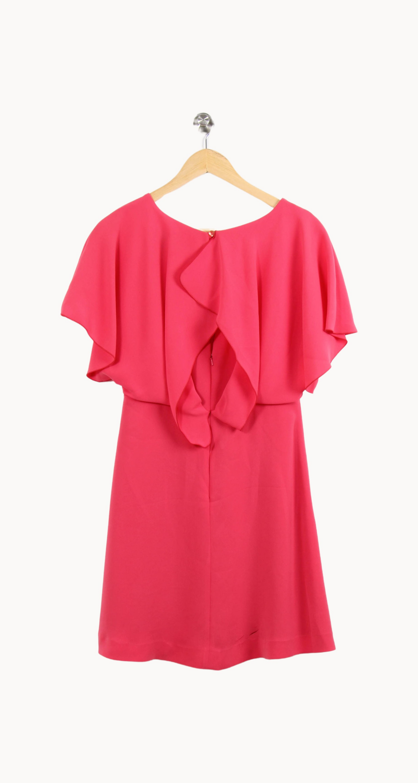 Robe Volantée Rose - Taille L/40