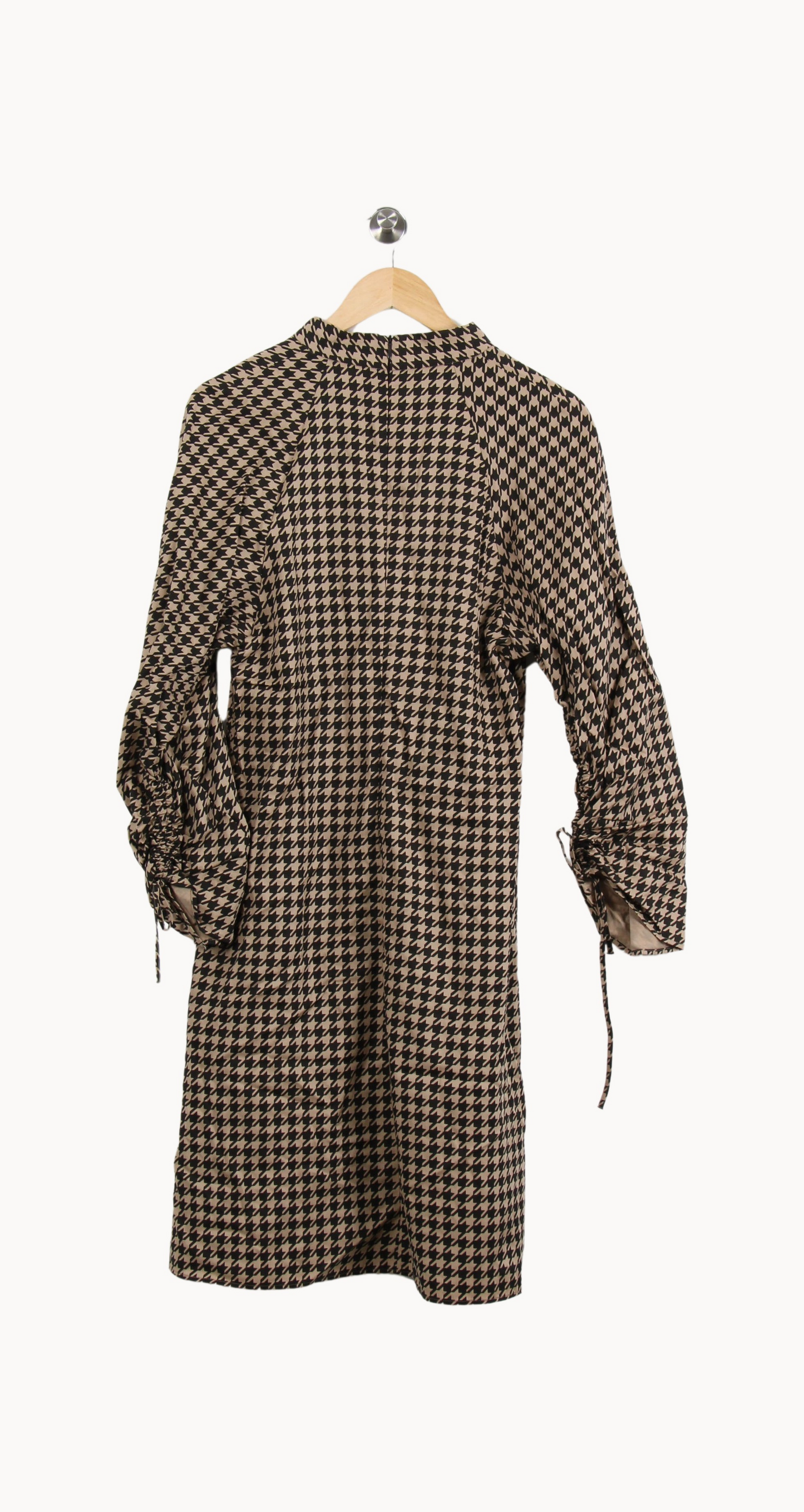 Robe Longue Noire et Beige - Taille S/36