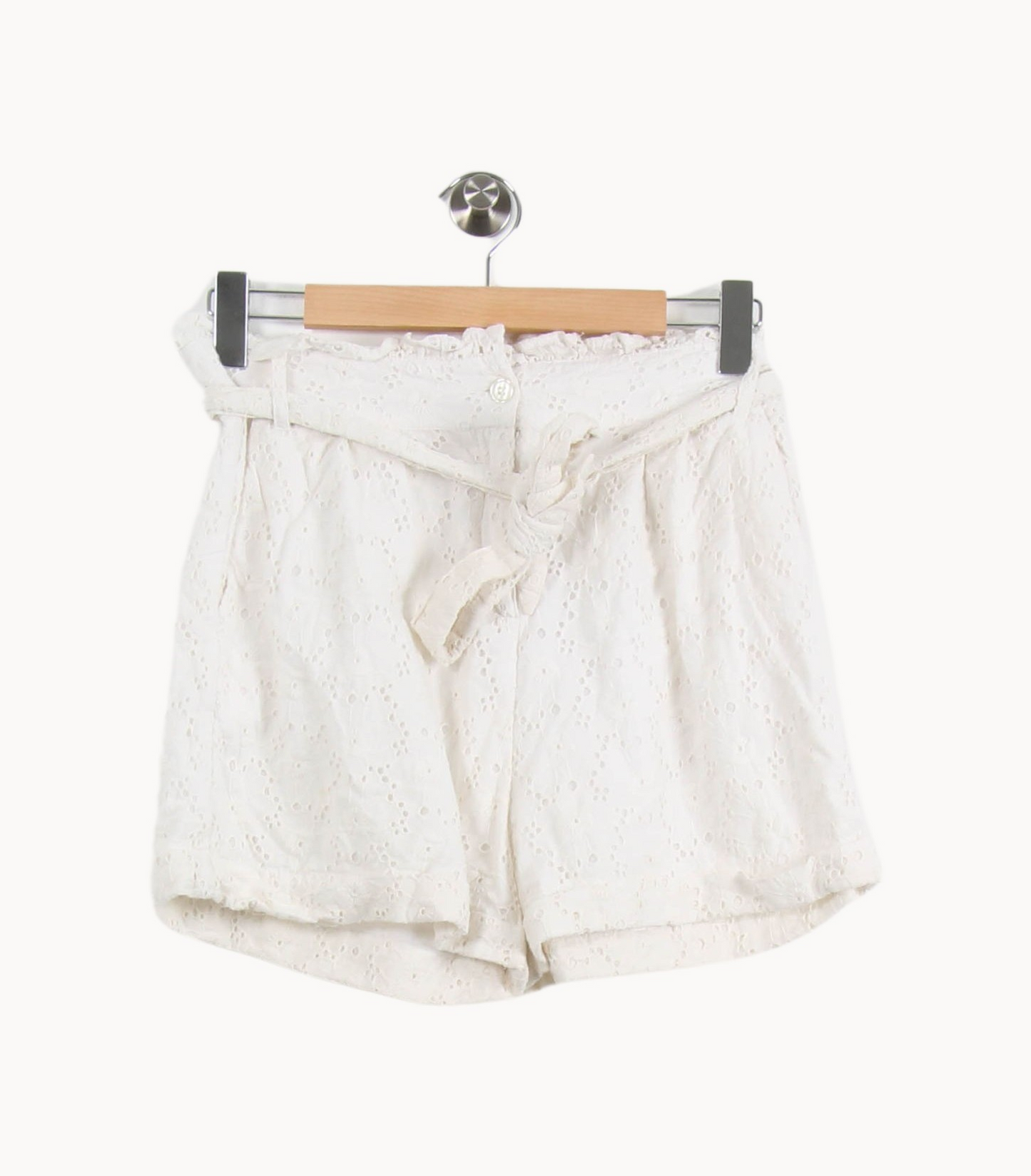 Short Dentelle Beige - Taille M/38