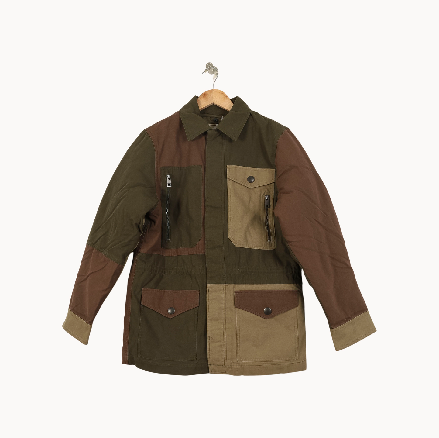 Veste Marron et Kaki - Taille S/36