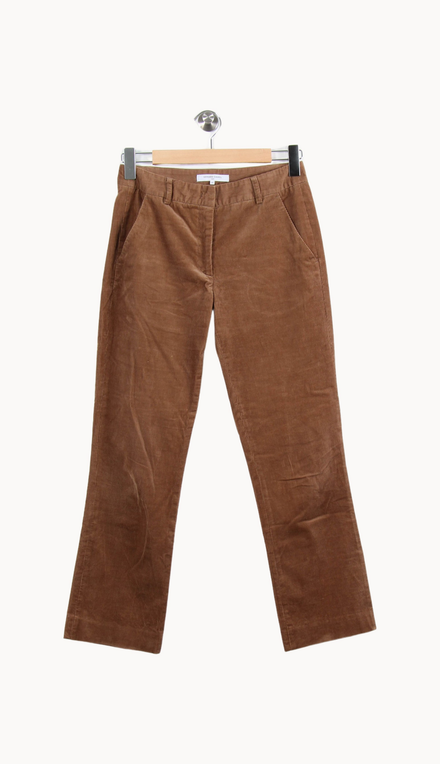 Pantalon Côtelé Marron - Taille S/36