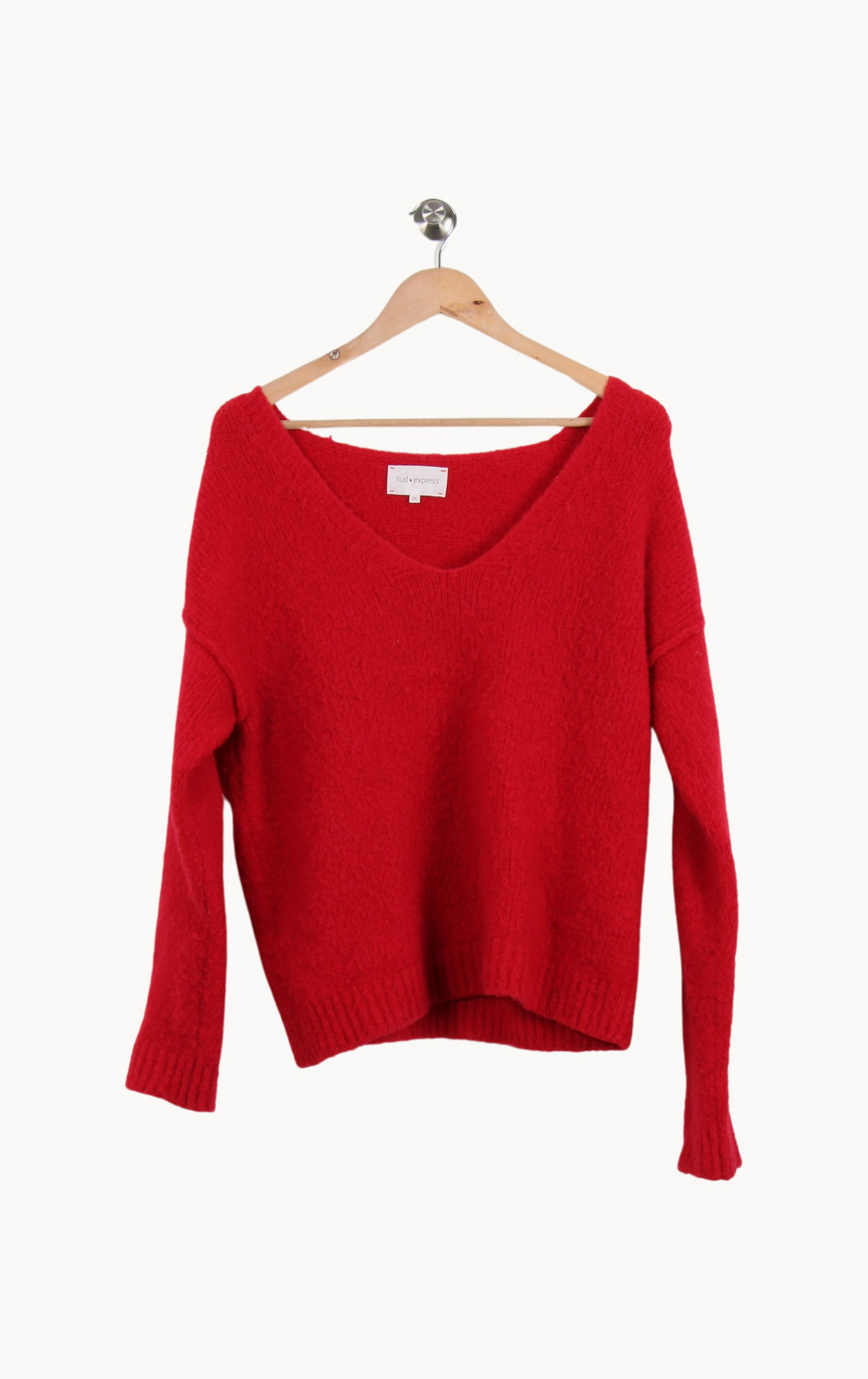 Pull Rouge - Taille M/38