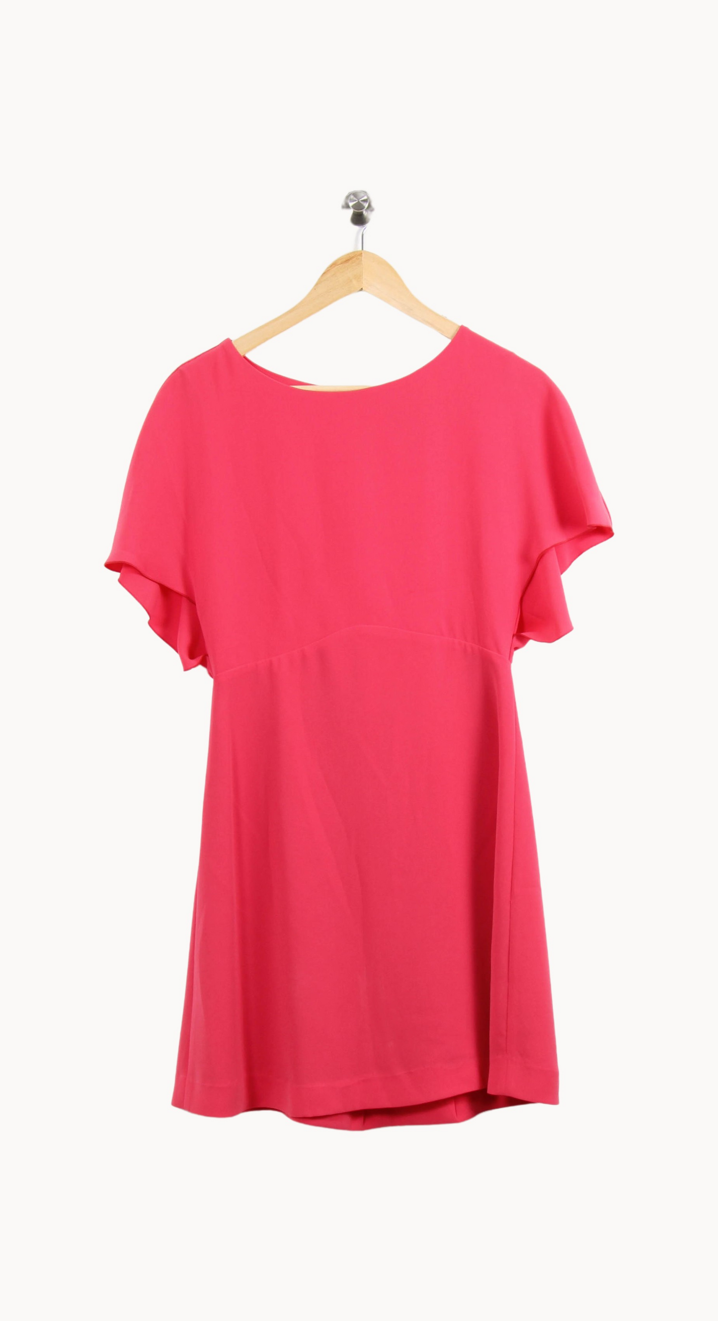 Robe Volantée Rose - Taille L/40