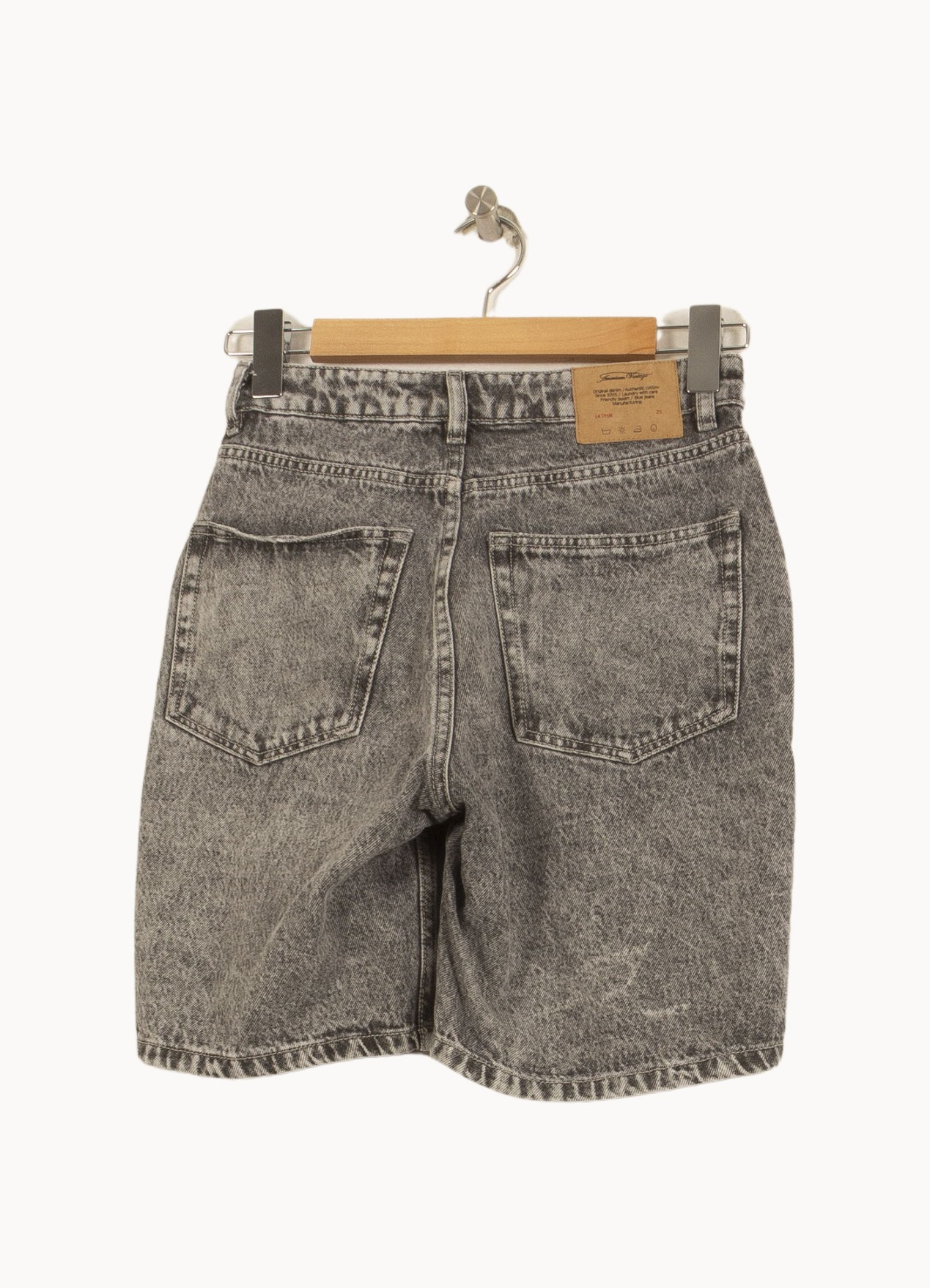 Short en Jean Gris - Taille XS/34