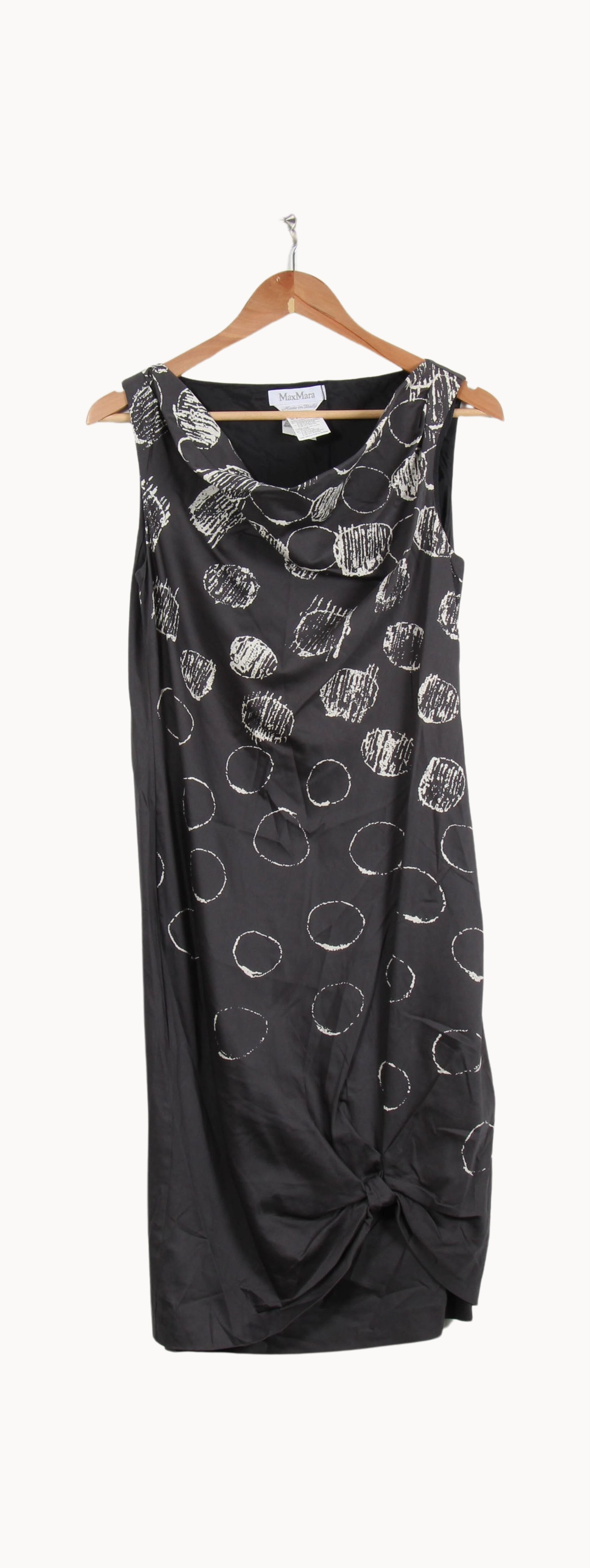 Robe Midi Grise et Blanche - Taille S/36