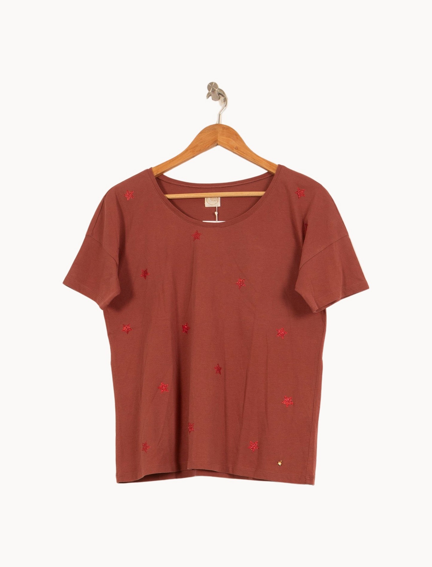 Tee-shirt Marron - Taille S/36