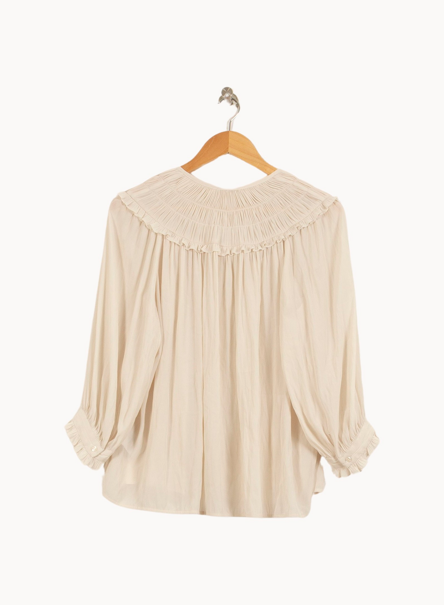 Blouse Beige - Taille S/36