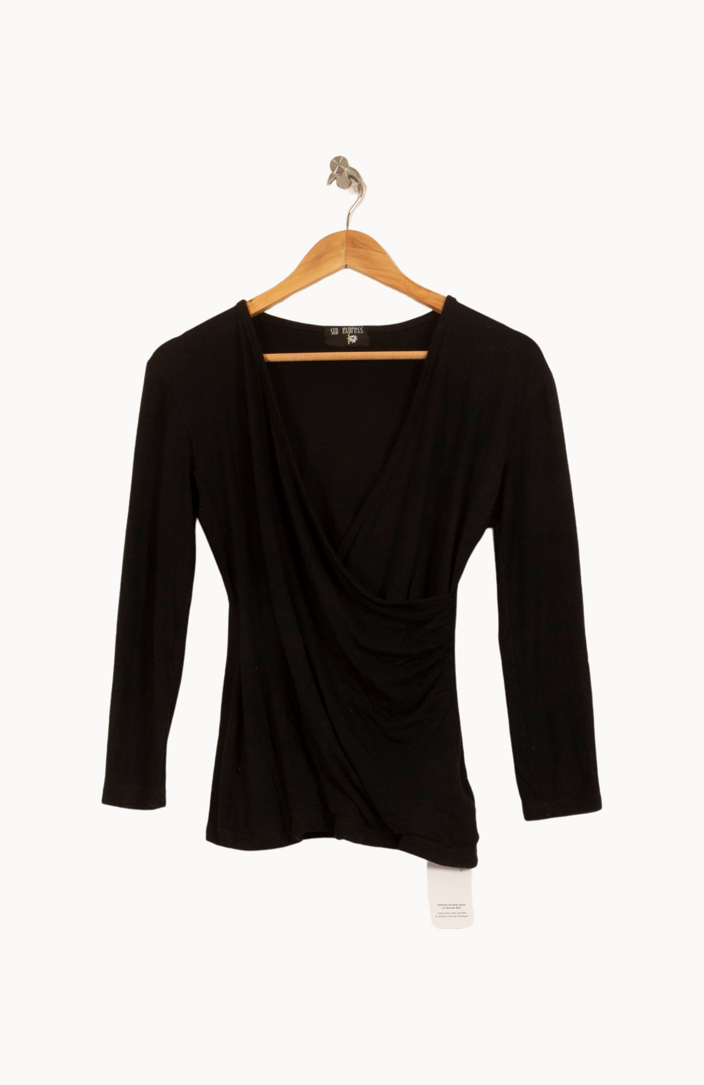 Cache-cœur Noir - Taille T.U.