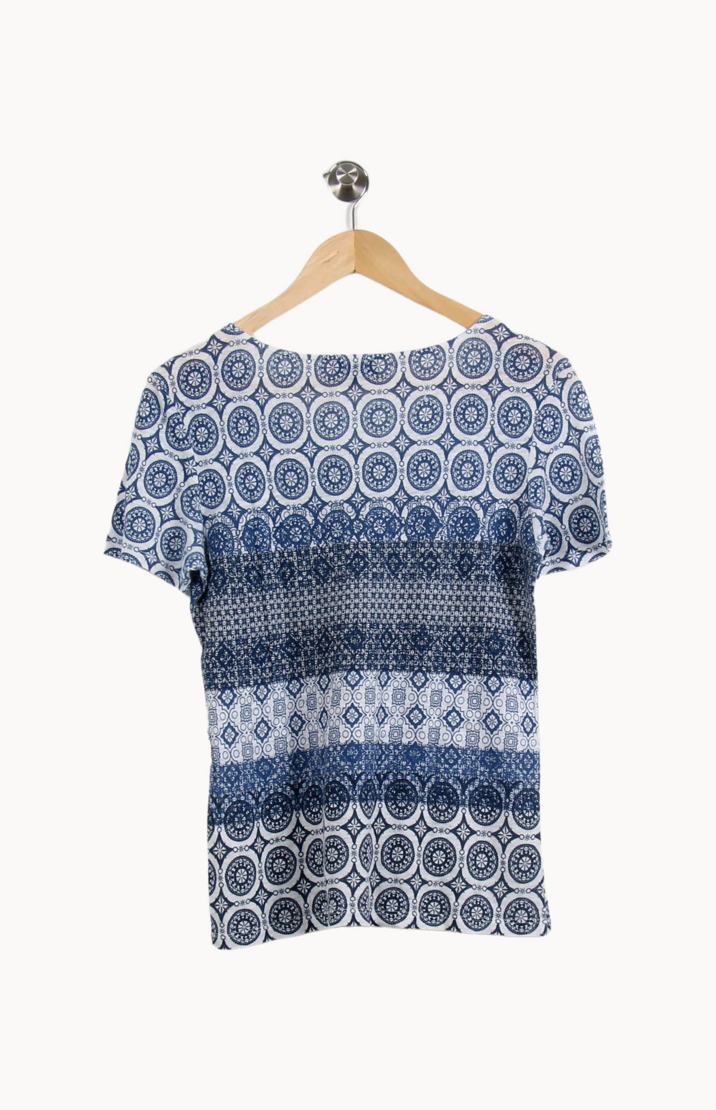 Tee-shirt Bleu et Blanc - Taille M/38