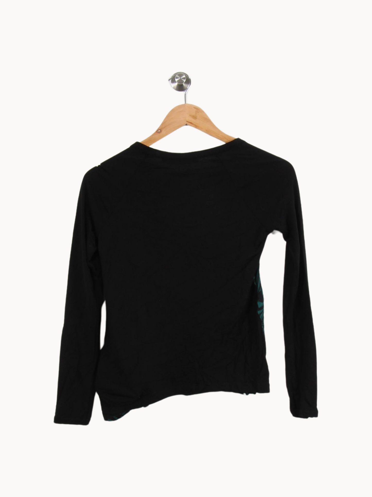 Sweat-shirt Noir et Vert - Taille XS/34