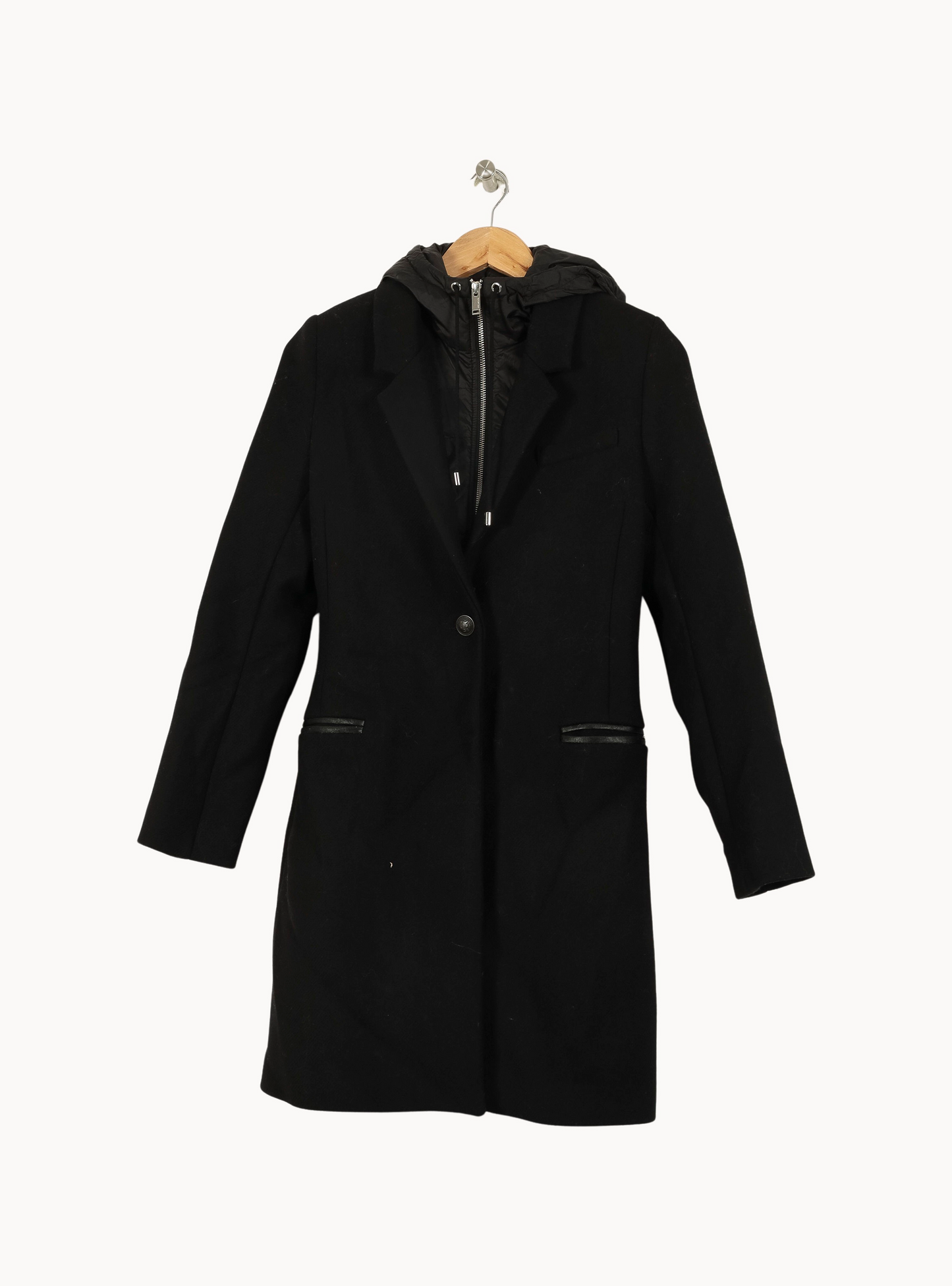 Manteau Noir - Taille XS/34