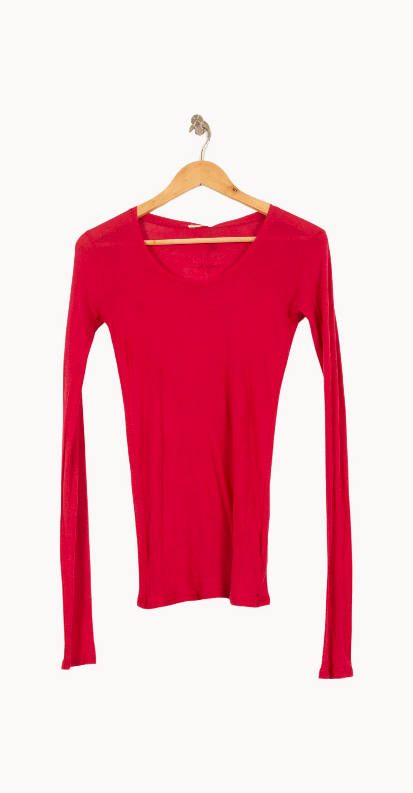 Tee-shirt Manches Longues Rose - Taille L/40