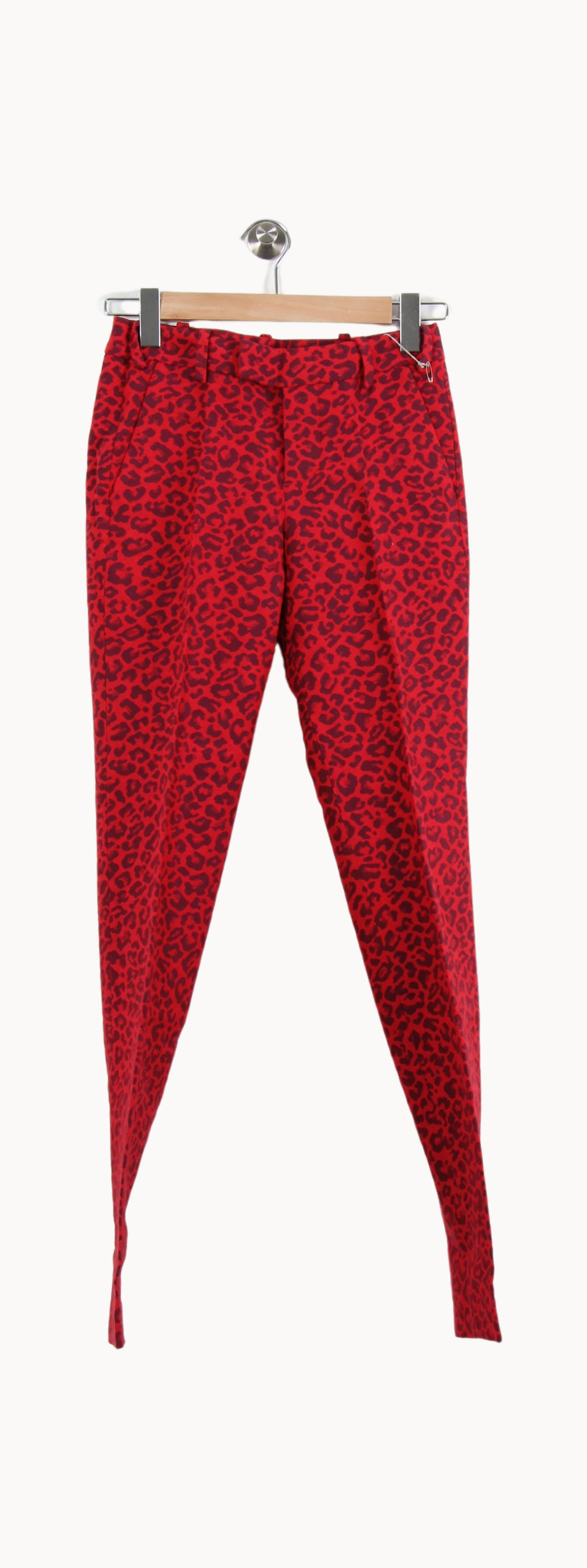 Pantalon Bordeaux et Noir - Taille XS/34