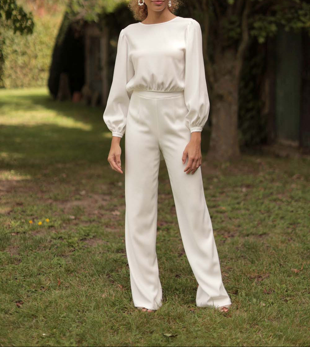 Pantalon Blanc - Taille M/38