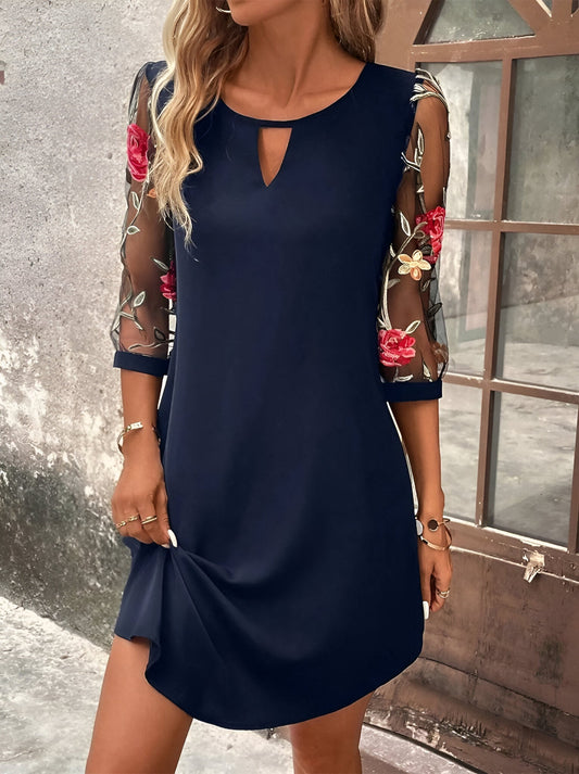 Charlotte™ | Robe d'été élégante avec des manches ornées