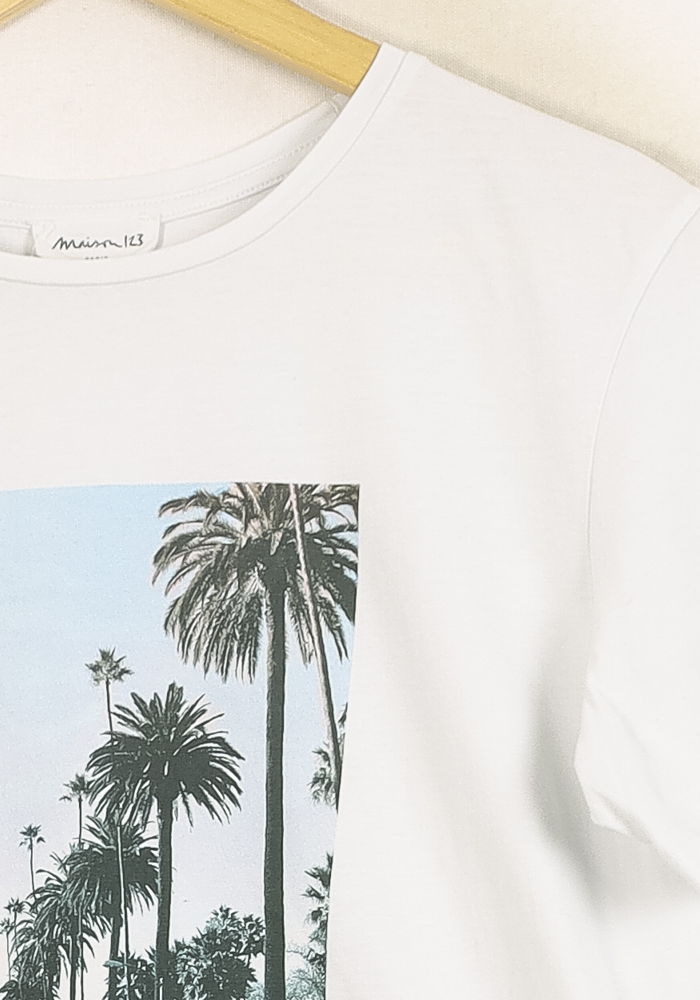 Tee-shirt Blanc - Taille L/40