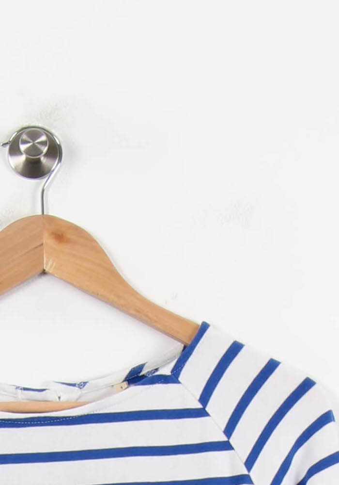 Marinière Blanc et Bleu - Taille S/36