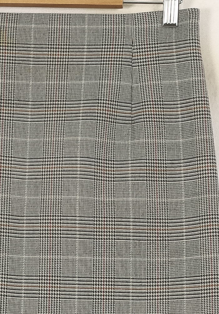 Jupe Écossaise Grise - Taille M/38