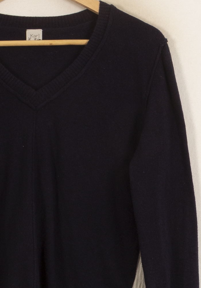 Pull Bleu et Beige - Taille S/36