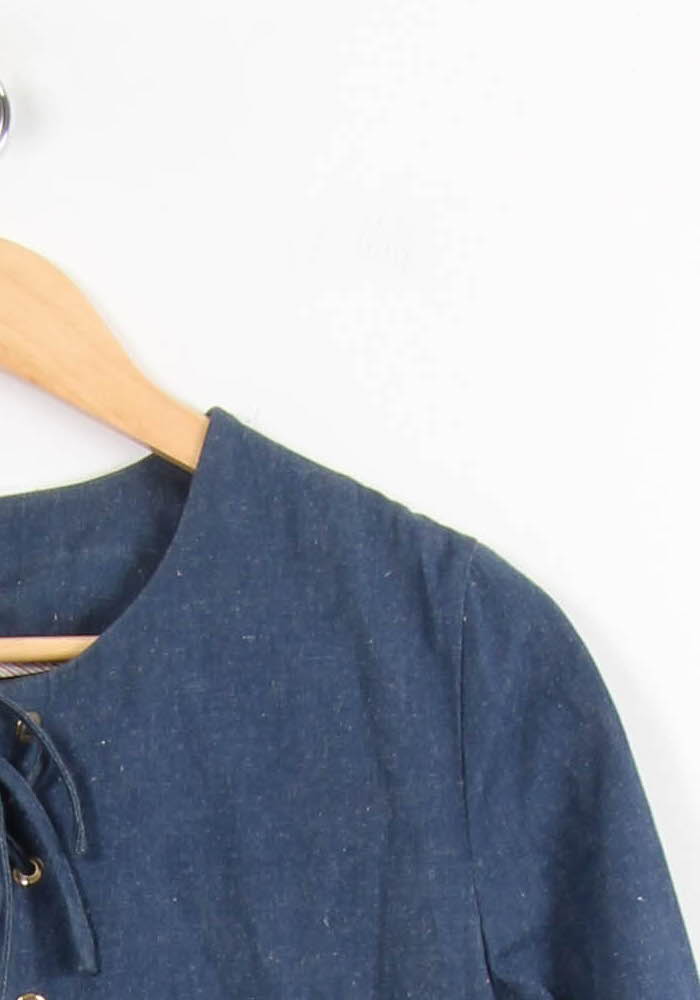 Robe Droite Bleue - Taille M/38