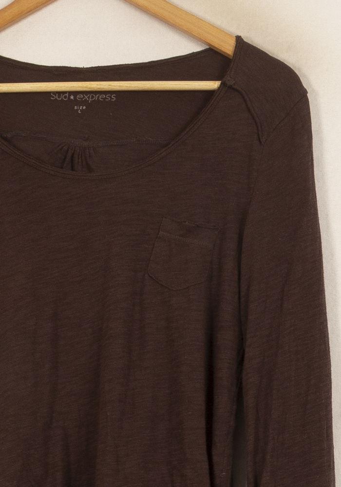 Tee-shirt Marron - Taille L/40