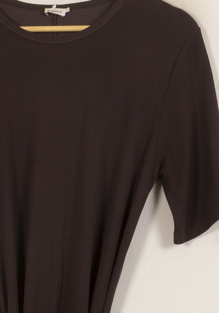 Robe Ceinturée Marron - Taille XS/34