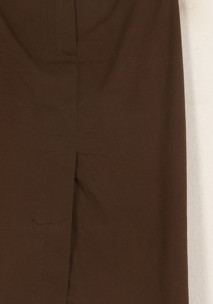 Jupe Droite Marron - Taille XL/42